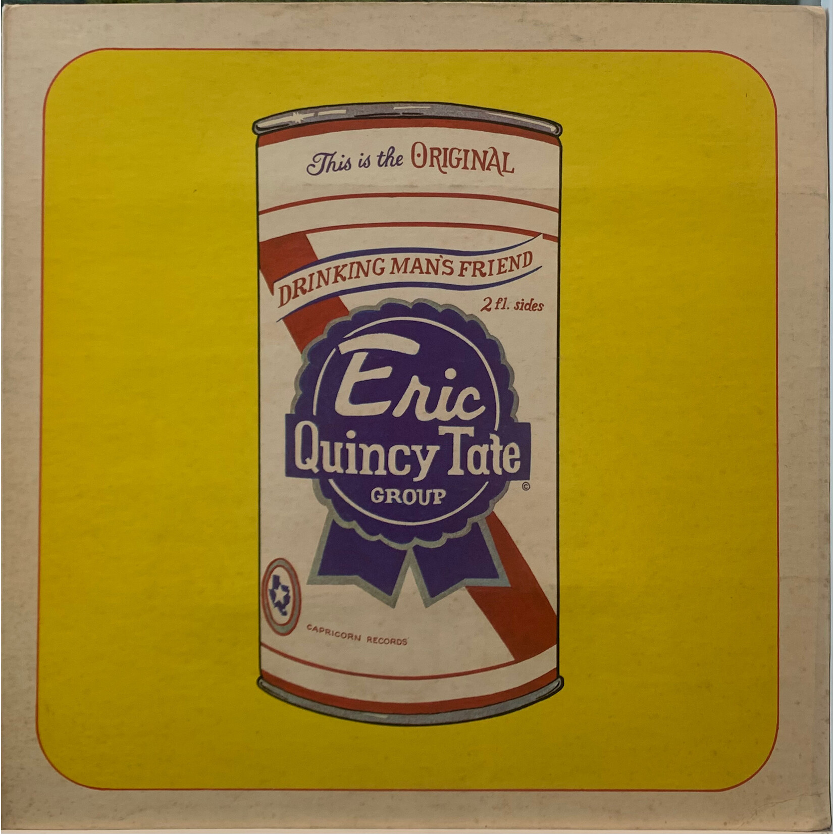 [Kollectible Vinyl] Quincy Tate, Eric: Drinking man's Friend (1972, USA, White Promo, VG+) [CAPRICORN]