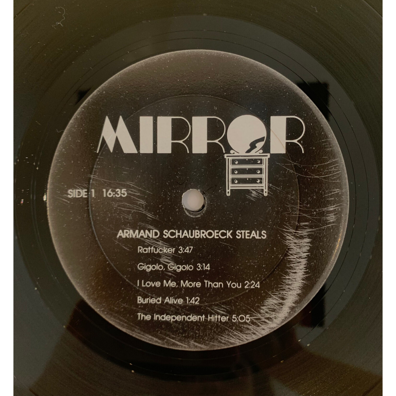 [Kollectible Vinyl] Armand Schaubroeck Steals: Ratfucker (1978, USA, Ex) [MIRROR]
