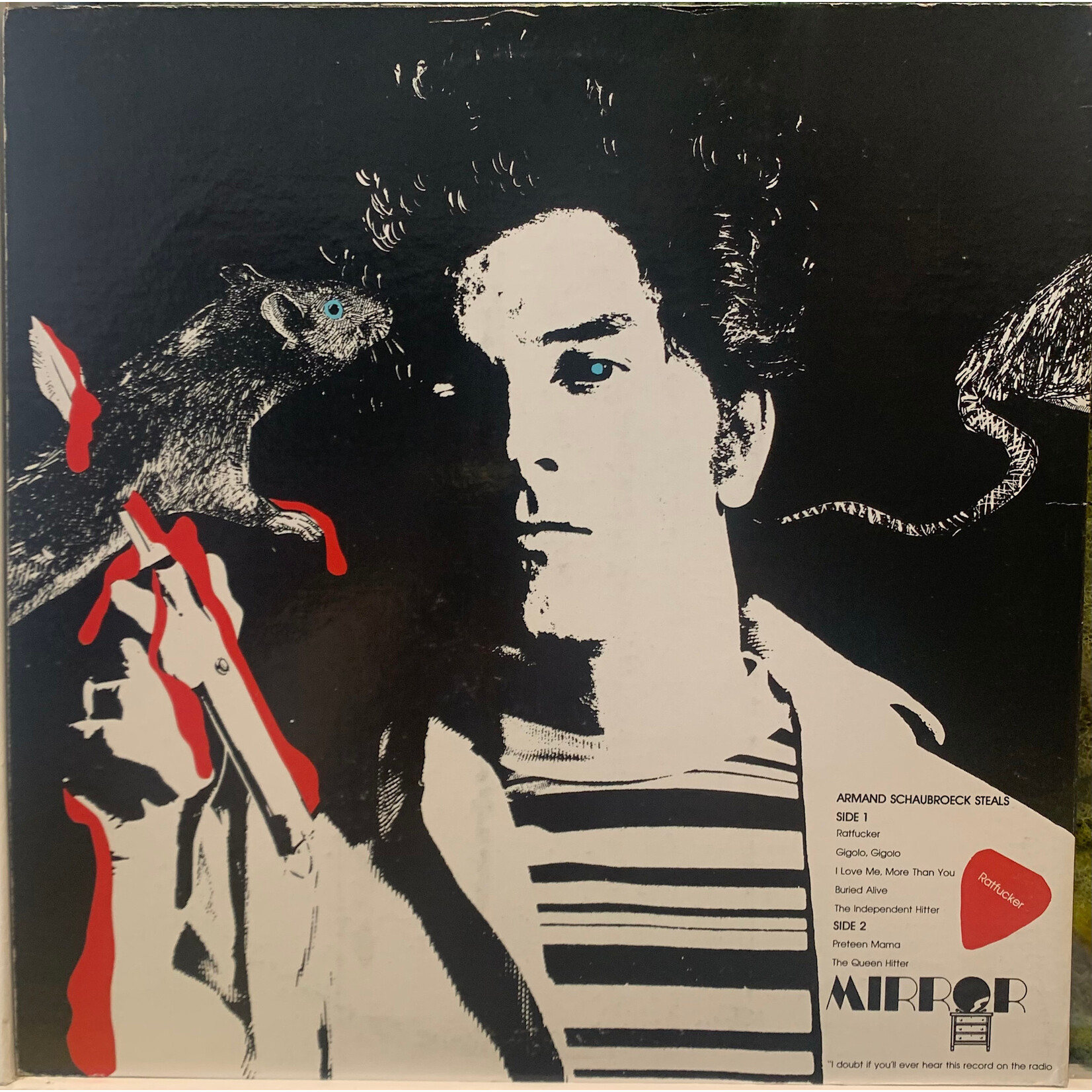[Kollectible Vinyl] Armand Schaubroeck Steals: Ratfucker (1978, USA, Ex) [MIRROR]