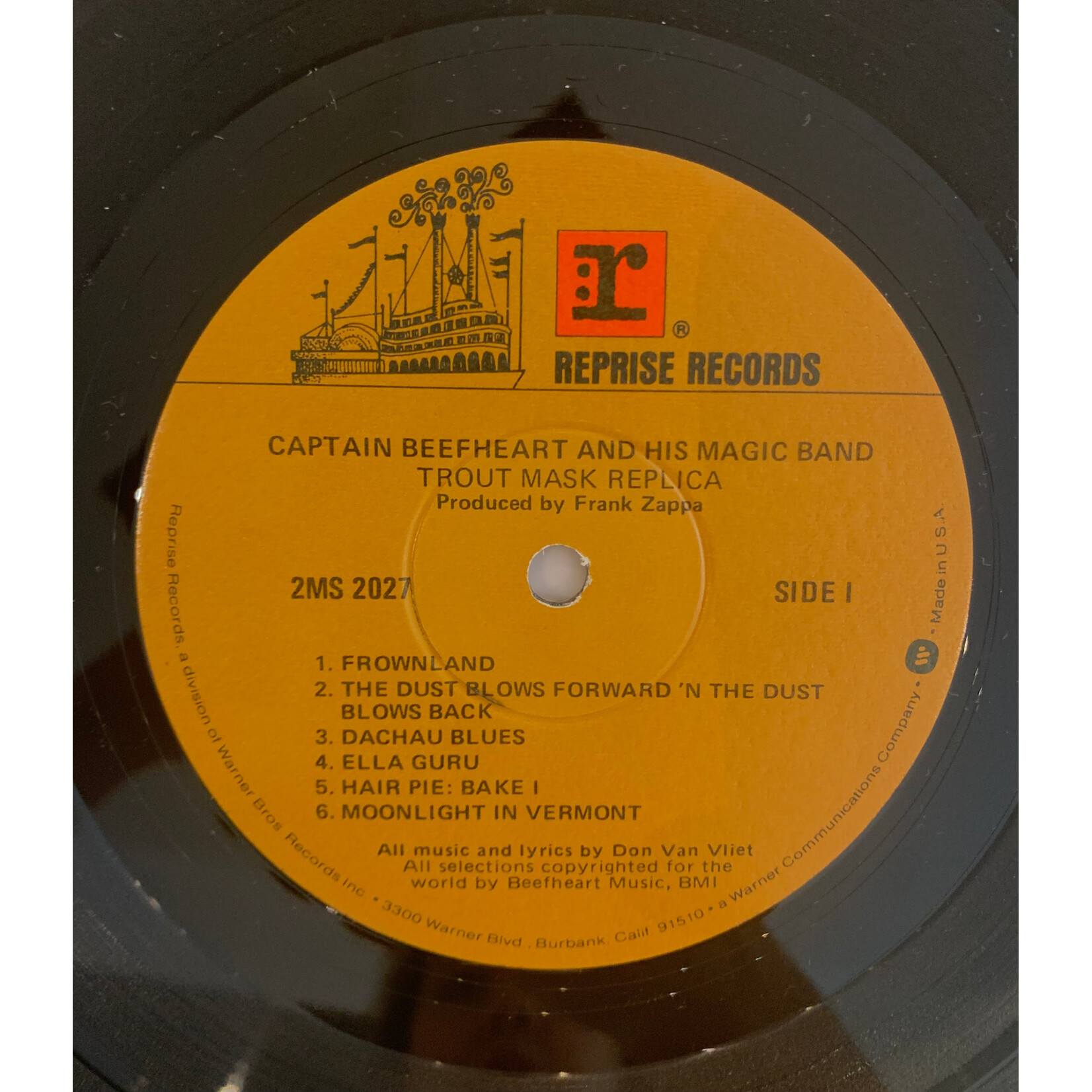 [Kollectible Vinyl] Captain Beefheart & His Magic Band: Trout Mask Replica (1974, USA, EX) [REPRISE]