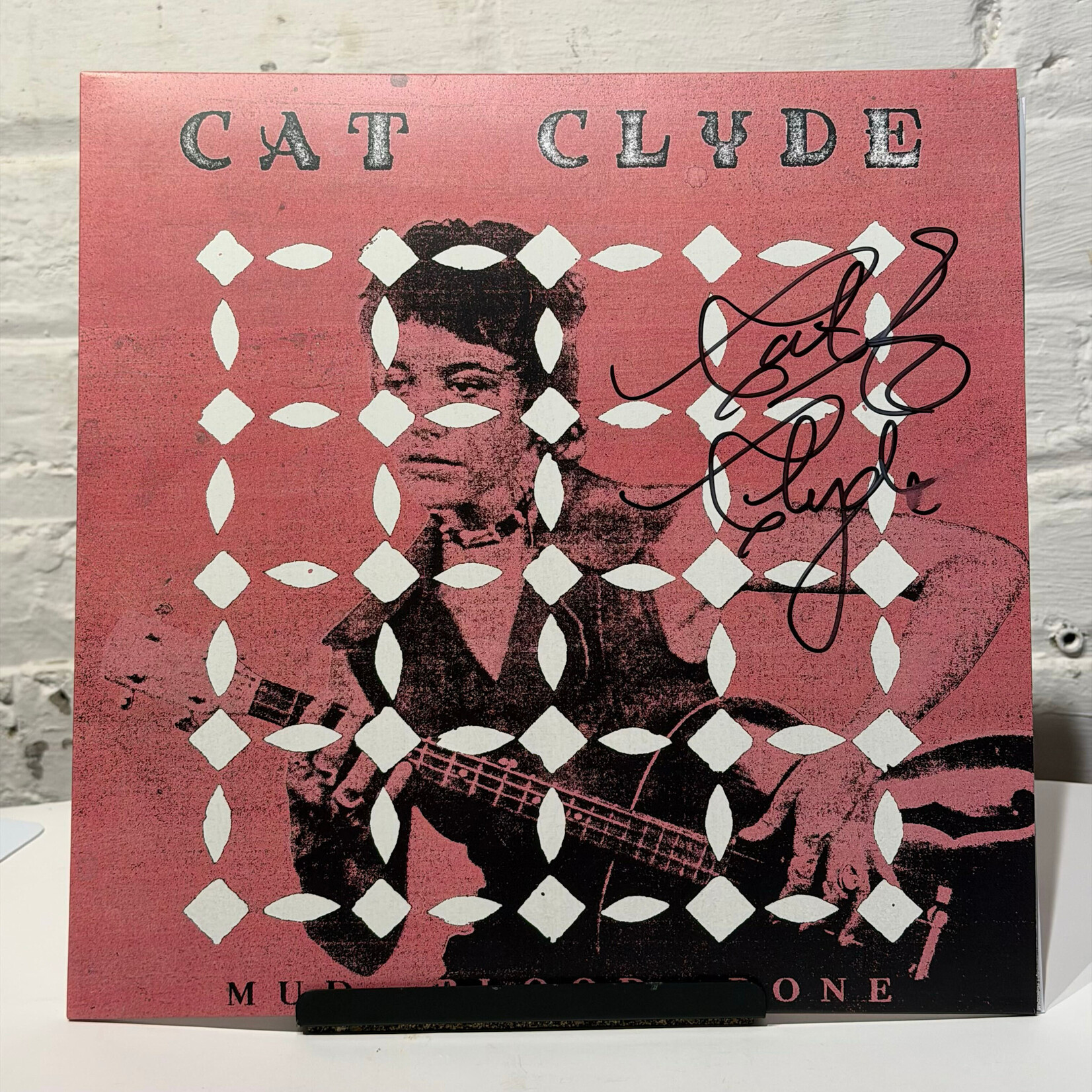 Clyde, Cat: Mud Blood Bone (SIGNED, Eco-Red Vinyl) [CONCORD]