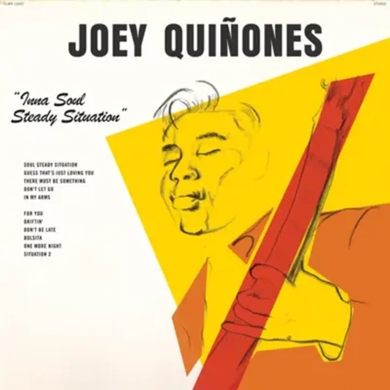 [New Vinyl] Quinones, Joey: Inna Soul Steady Situation (opaque orange vinyl) [COLEMINE]