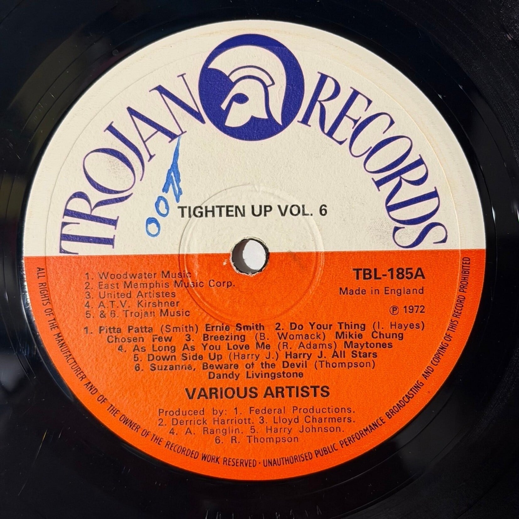[Kollectible Vinyl] Various: Tighten Up Vol. 6 (1972, UK, Trojan Comp) [TROJAN RECORDS]