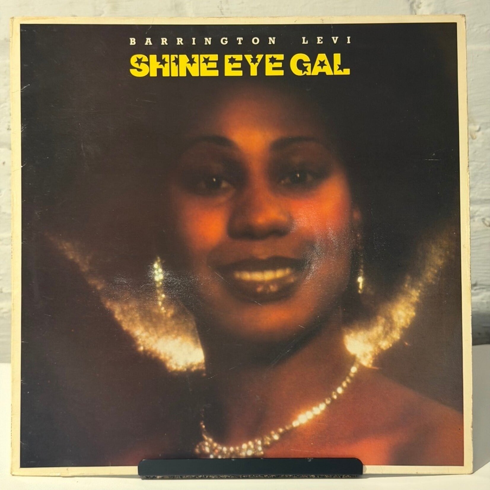 [Kollectible Vinyl] Levy, Barrington: Shine Eye Gal (1979, UK, Barrington Levy Typo, VG) {BURNING ROCKERS}