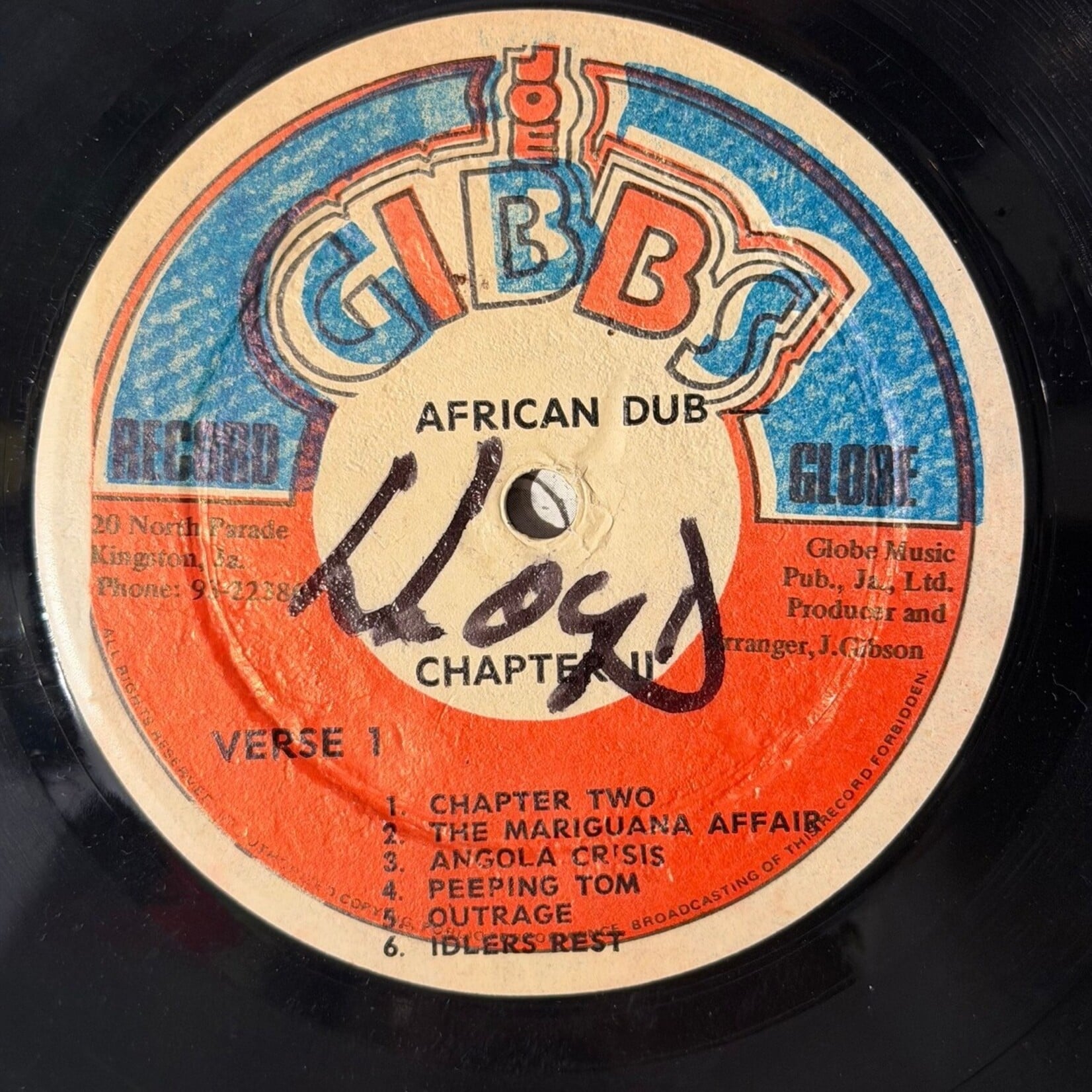 [Kollectible Vinyl] Various: African Dub - Chapter Two (1976, JAMAICA, Dub, VG) [STUDIO ONE]