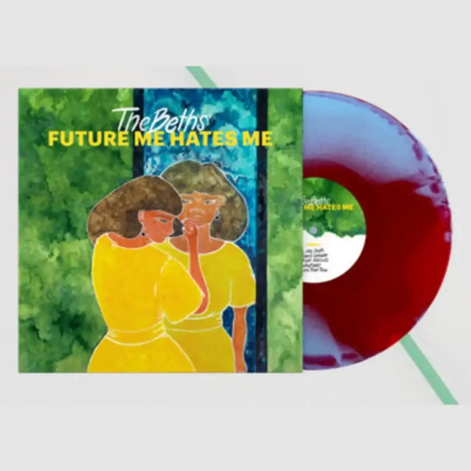 [New Vinyl] Beths, The: Future Me Hates Me (Blue And Red A/B Side Vinyl) [CARPARK RECORDS]