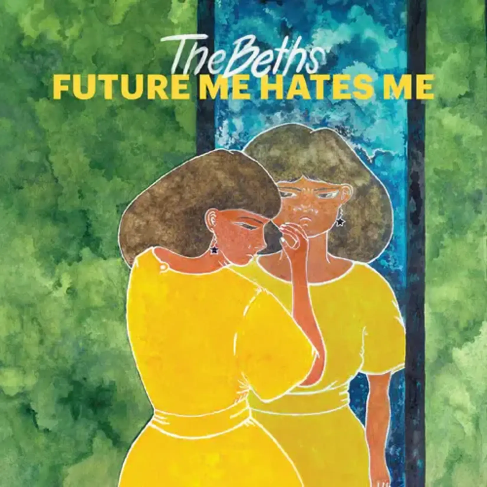 [New Vinyl] Beths, The: Future Me Hates Me (Blue And Red A/B Side Vinyl) [CARPARK RECORDS]