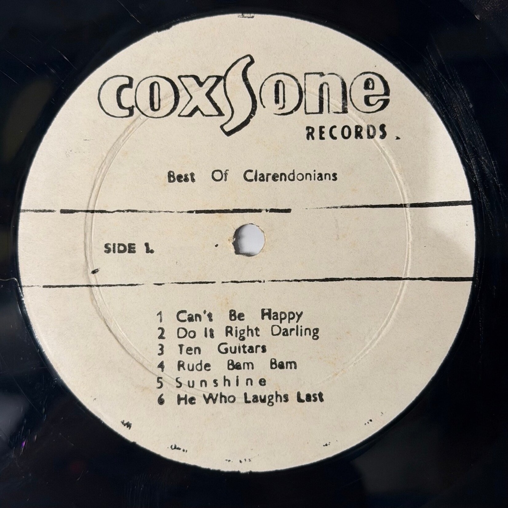 [Kollectible Vinyl] Clarendonians: The Best of the Clarendonians (1972, Jamaica, VG) [COXSONE]