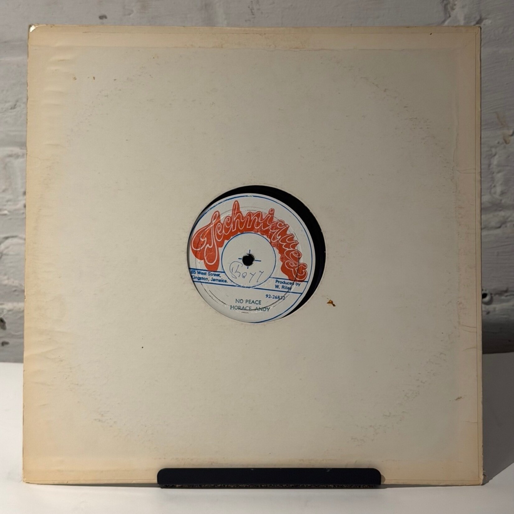 [Kollectible Vinyl] Andy, Horace: Stop Doing Wrong (Jamaica, 12" 45rpm, VG) [TECHNIQUES]