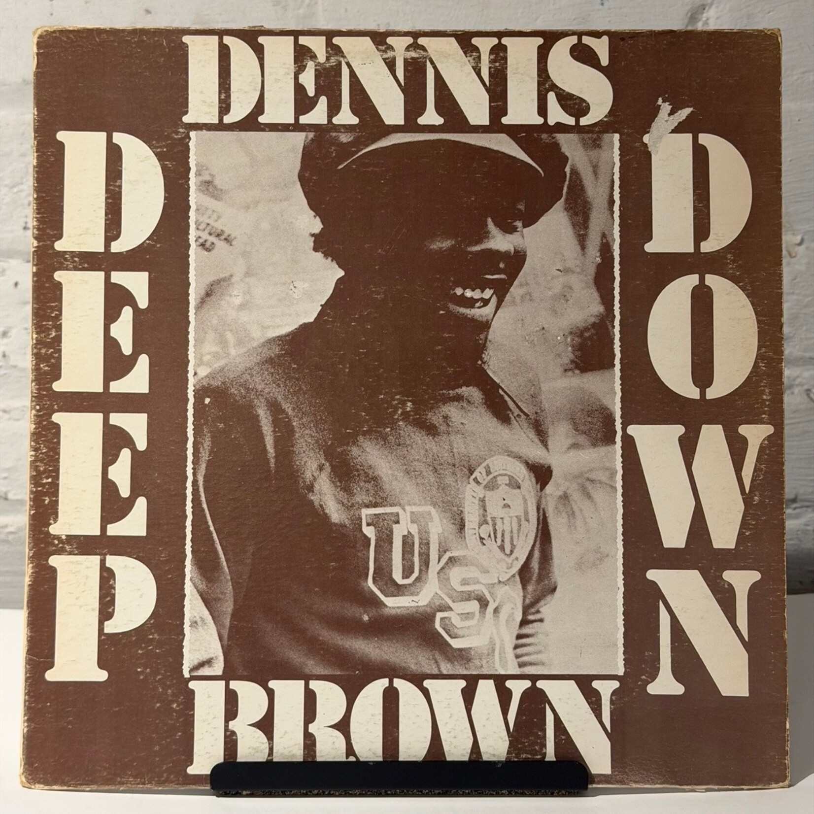[Kollectible Vinyl] Brown, Dennis: Deep Down (1976, CANADA, Disc VG+) [OBSERVER]