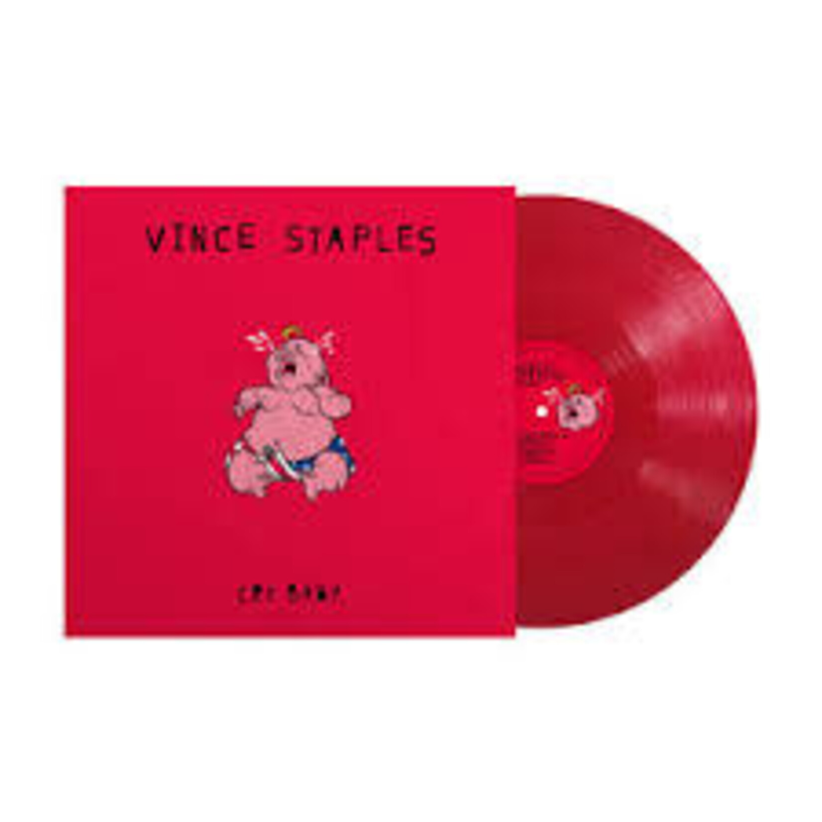 [New Vinyl] Staples, Vince: Cry Baby (red colored vinyl-indie exclusive) [LOMA VISTA]