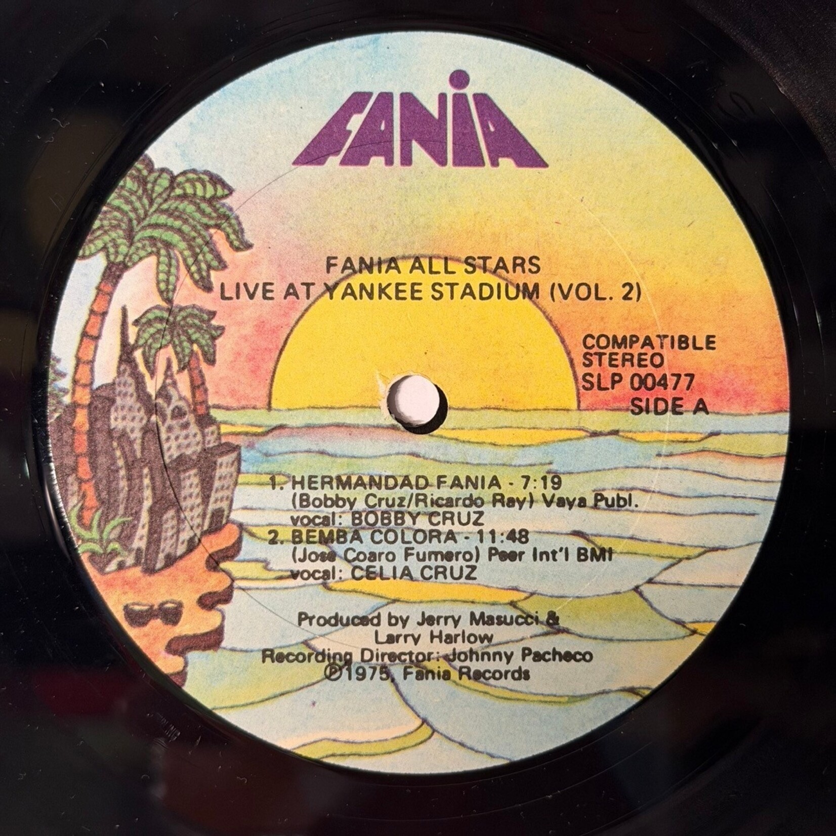 [Nick's Disk Pics] Fania All Stars: Live at Yankee Stadium Vol. 02 (2nd Issue, USA, VG+) [FANIA]