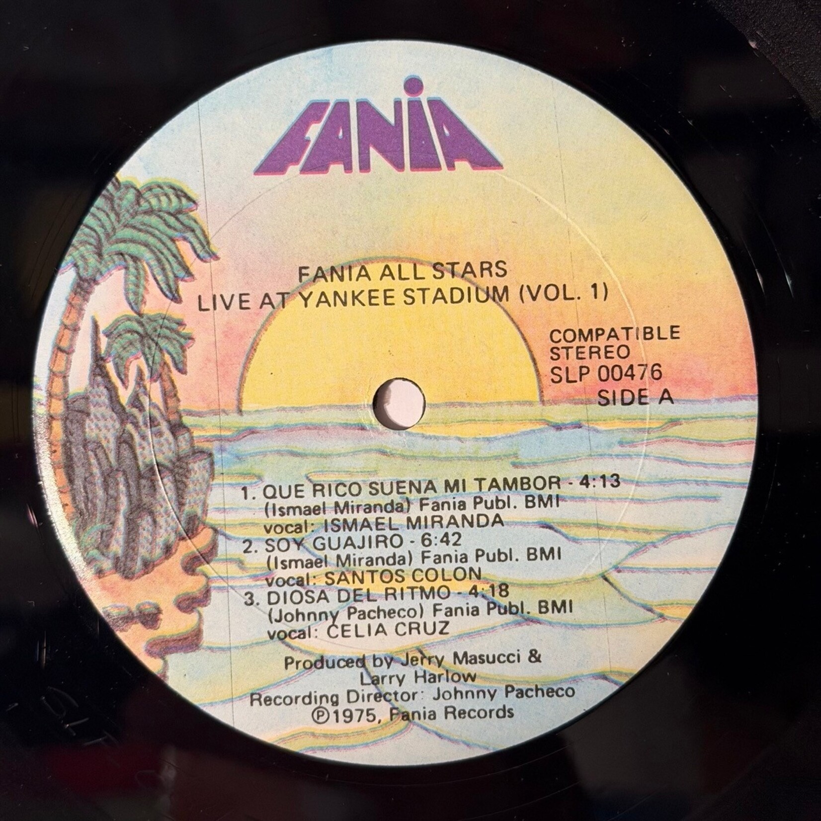 [Nick's Disk Pics] Fania All Stars: Live at Yankee Stadium Vol. 01 (2nd Issue, USA, VG+) [FANIA]
