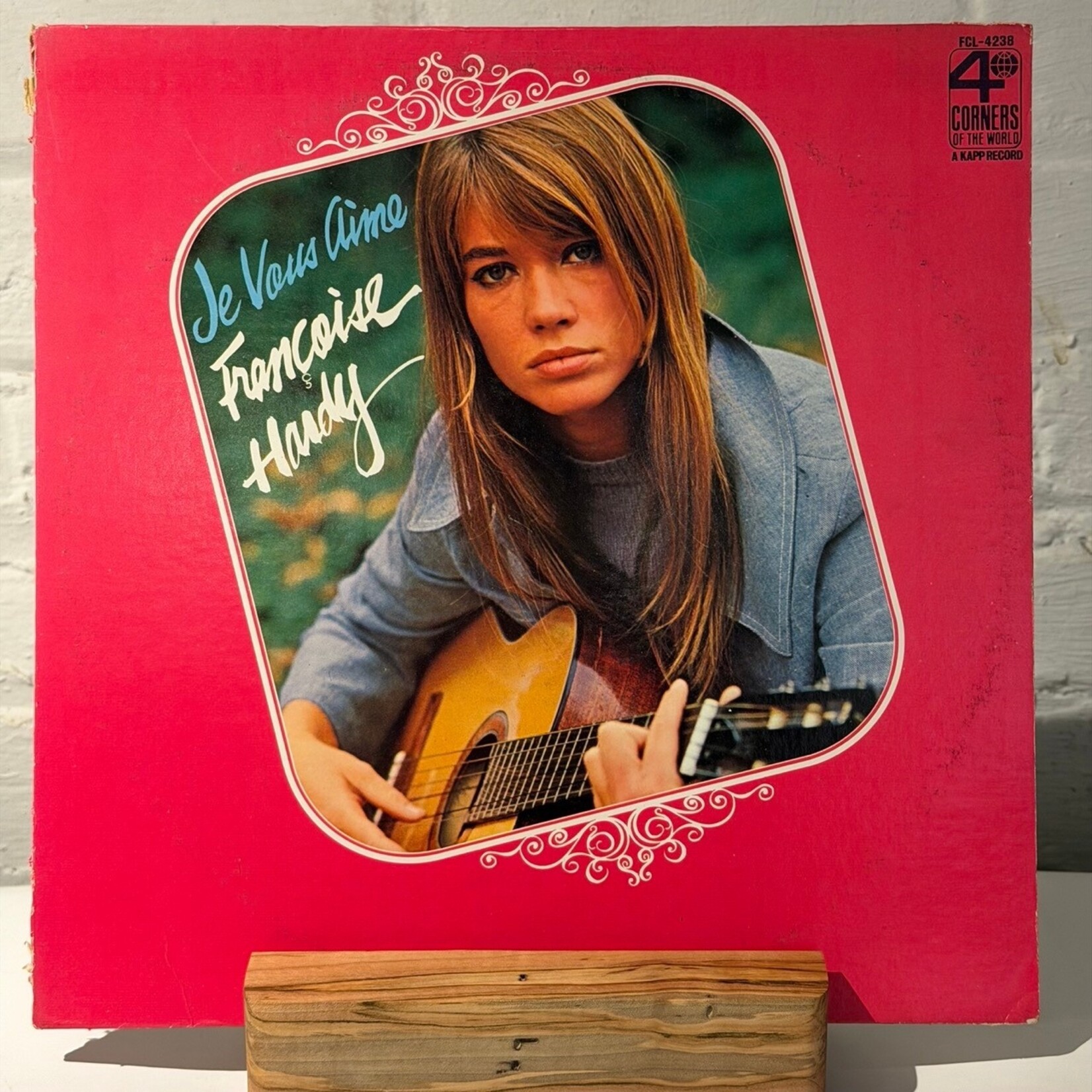 [Nick's Disk Pics] Hardy, Francoise: Je Vous Aime (1966, USA, VG+) [4 CORNERS OF THE WORLD]