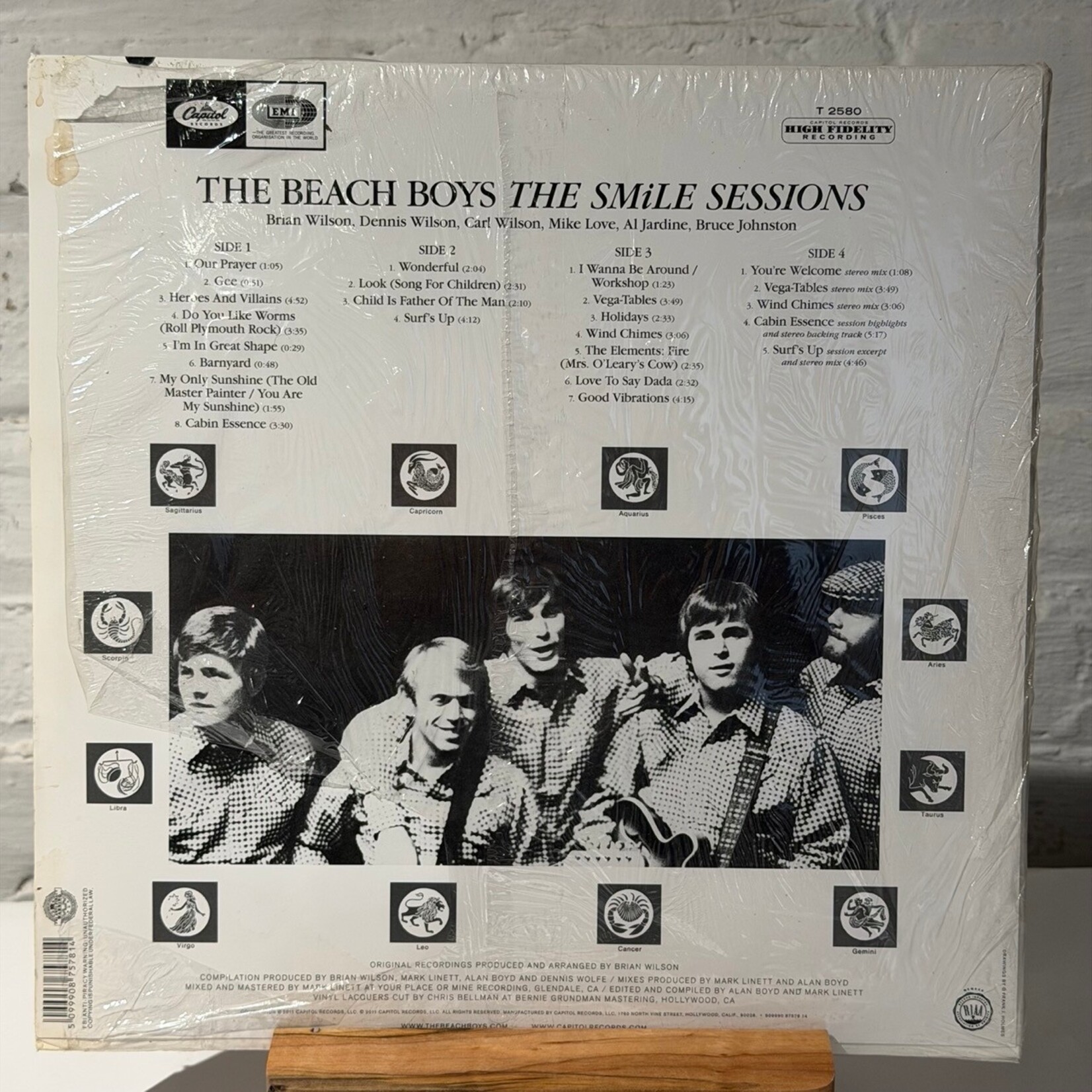 [Kollectible Vinyl] Beach Boys: Smile (2011, USA, 2LP, In Shrink, VG+) [CAPITOL]