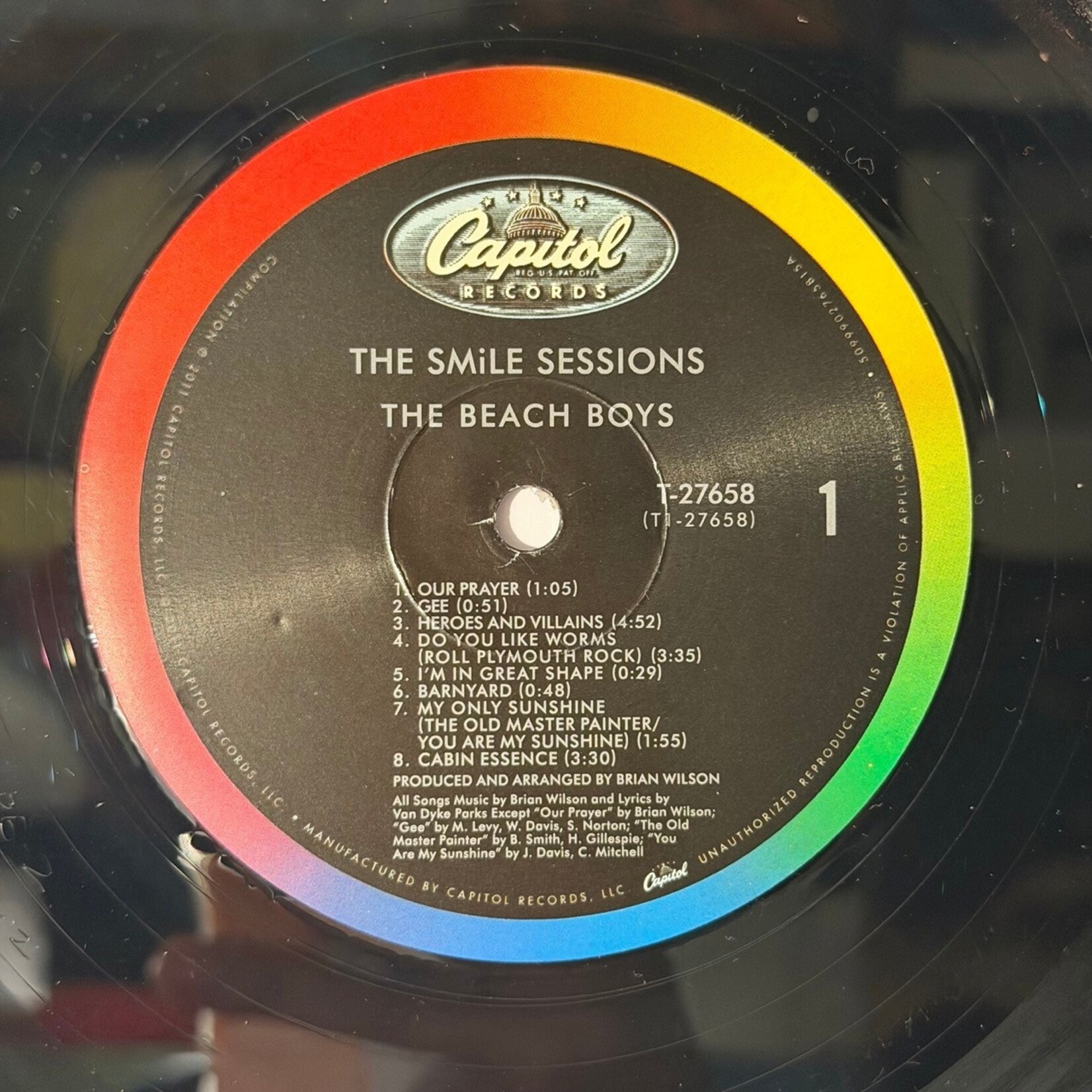 [Kollectible Vinyl] Beach Boys: Smile (2011, USA, 2LP, In Shrink, VG+) [CAPITOL]