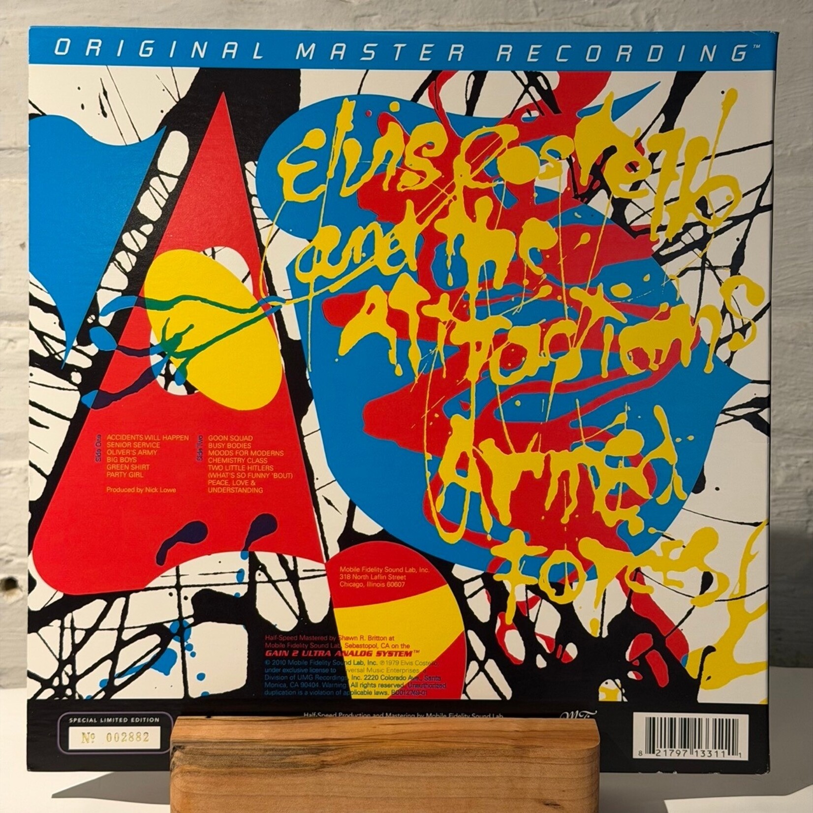 [Kollectible Vinyl] Costello, Elvis and the Attractions: Armed Forces (2010, USA, Audiophile, VG+) [MOFI]