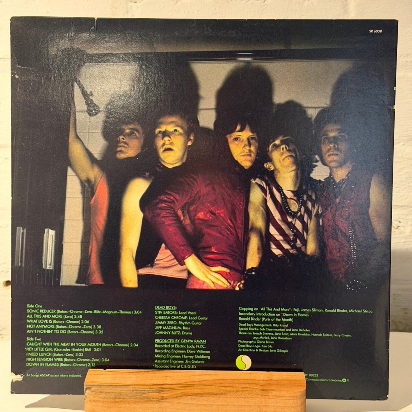 [Kollectible Vinyl] Dead Boys: Young Loud And Snotty (1977, USA, VG+) [SIRE]