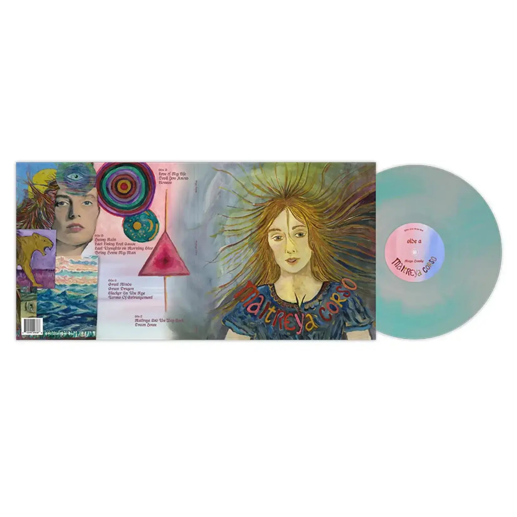 [New Vinyl] Hawke, Maya: Maitreya Corso (Baby Blue + Bone Vinyl) [MOM+POP]