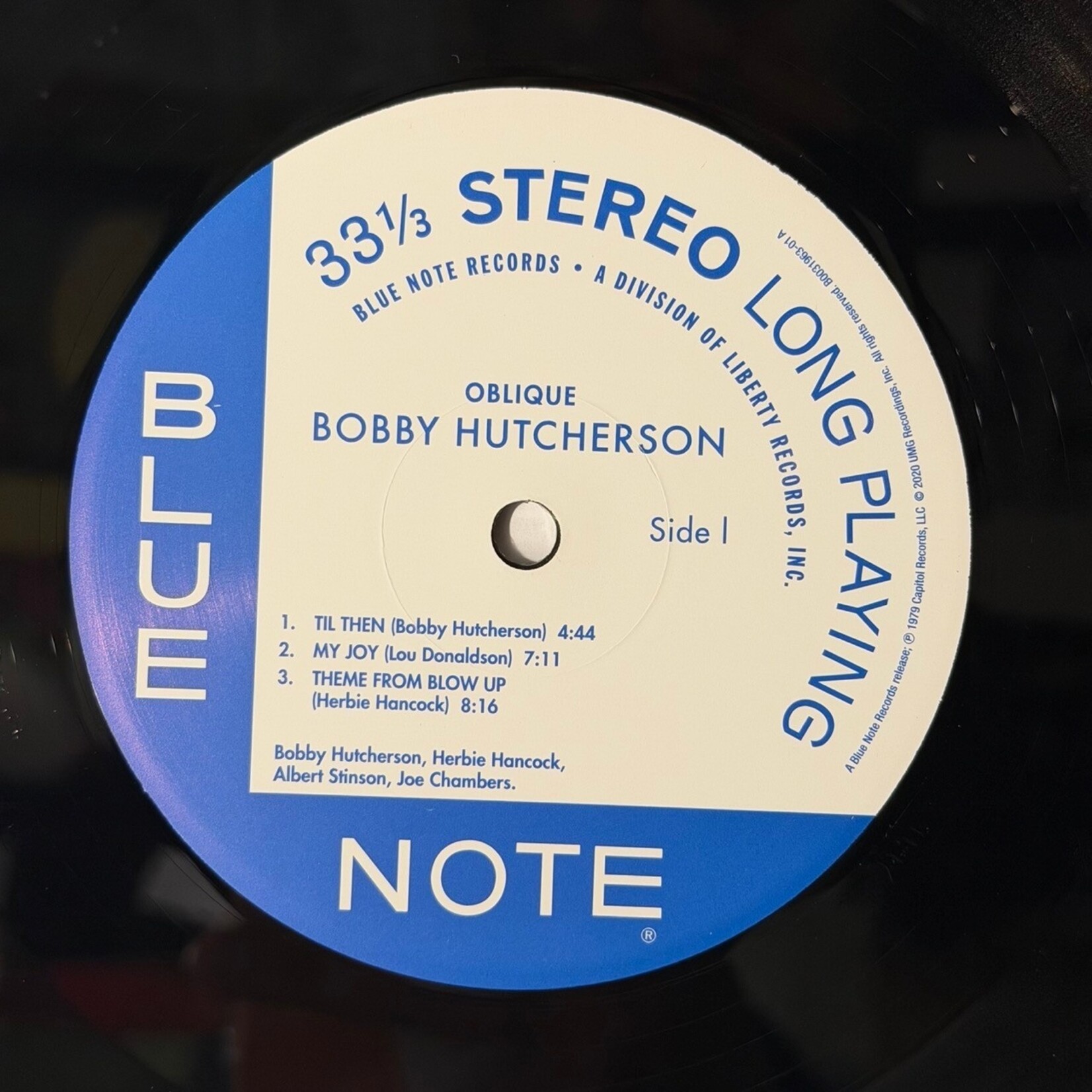 [Kollectible Vinyl] Hutcherson, Bobby: Oblique (2020, USA, VG+) [BLUE NOTE]