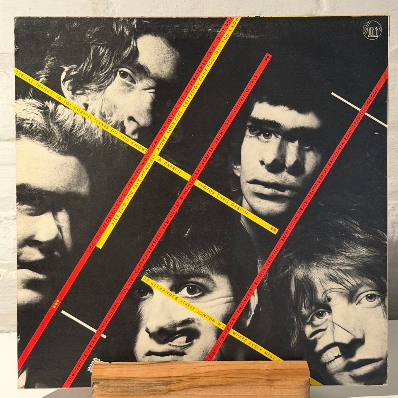 [Kollectible Vinyl] The Damned: Music For Pleasure (1977, UK, VG+) [STIFF]