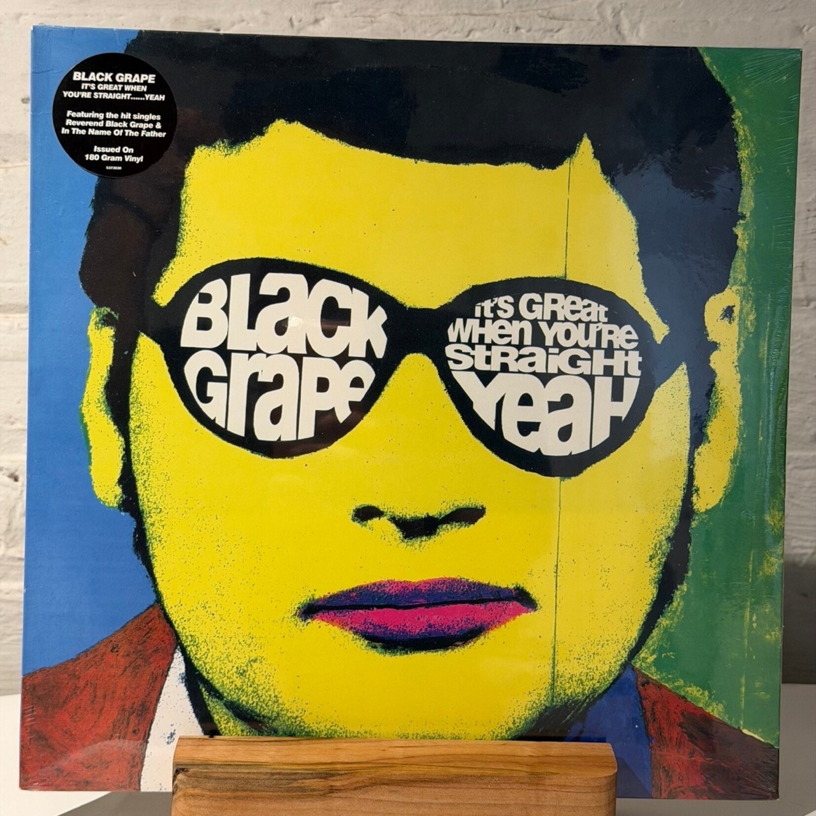 [Kollectible Vinyl] Black Grape: It's Great When You're Straight...Yeah (2016, U.K, Sealed) [RADIOACTIVE]