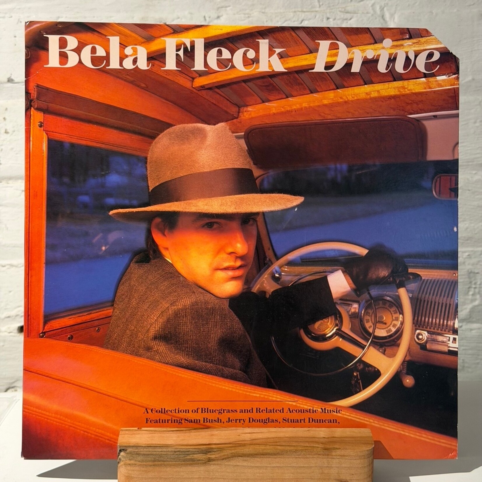 [Kollectible Vinyl] Fleck, Bela: Drive (1988, USA, VG+) [ROUNDER]
