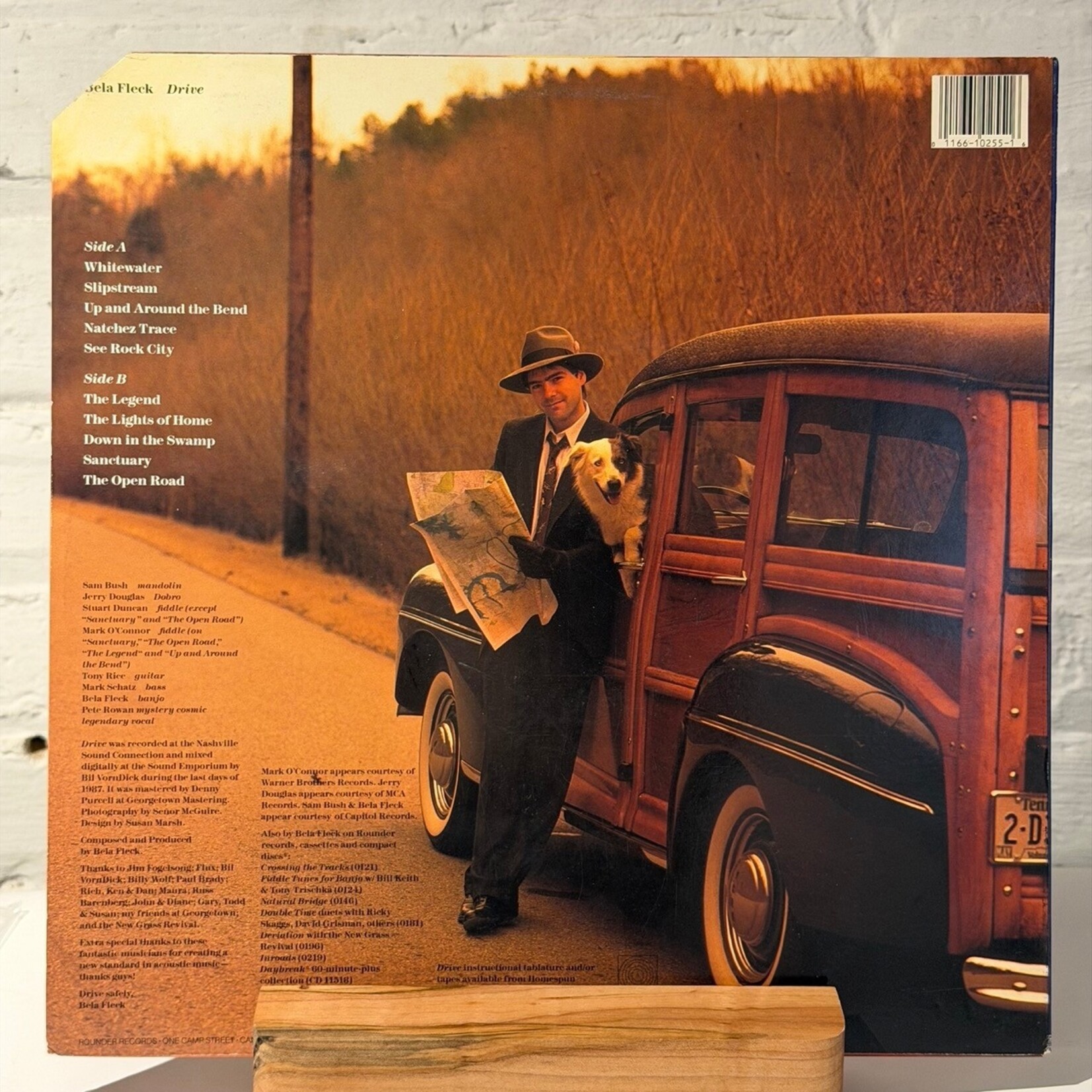 [Kollectible Vinyl] Fleck, Bela: Drive (1988, USA, VG+) [ROUNDER]
