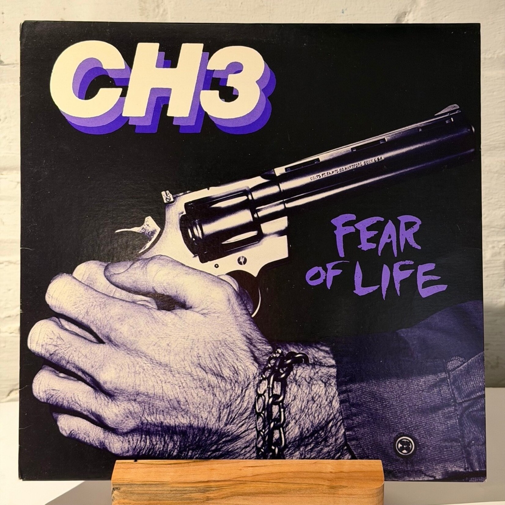 [Kollectible Vinyl] CH3: Fear Of Life (1982, w/Insert, USA, Ex) [POSH BOY]