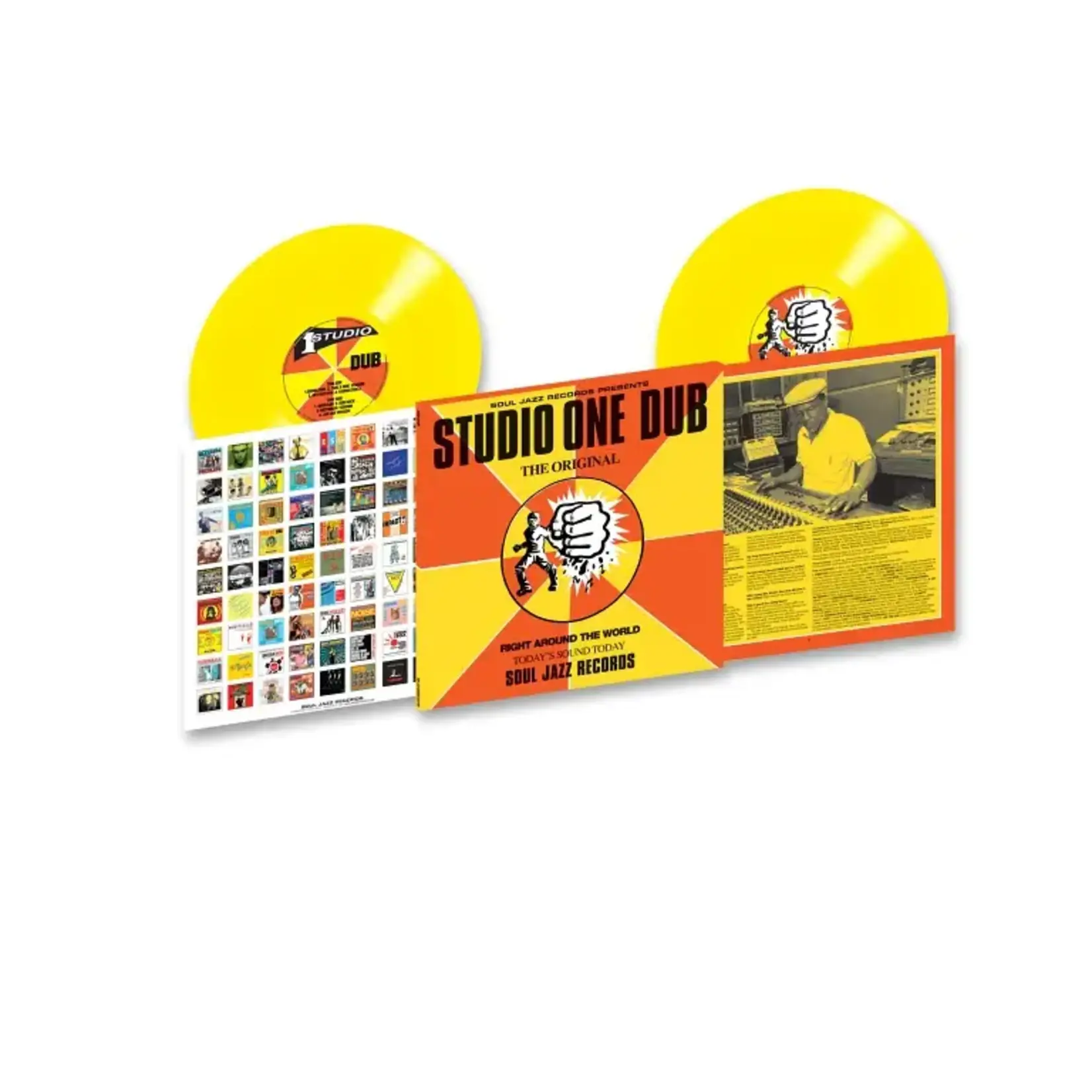[New Vinyl] Soul Jazz Records Presents: Studio One Dub (2LP, Yellow Vinyl) [SOUL JAZZ RECORDS]