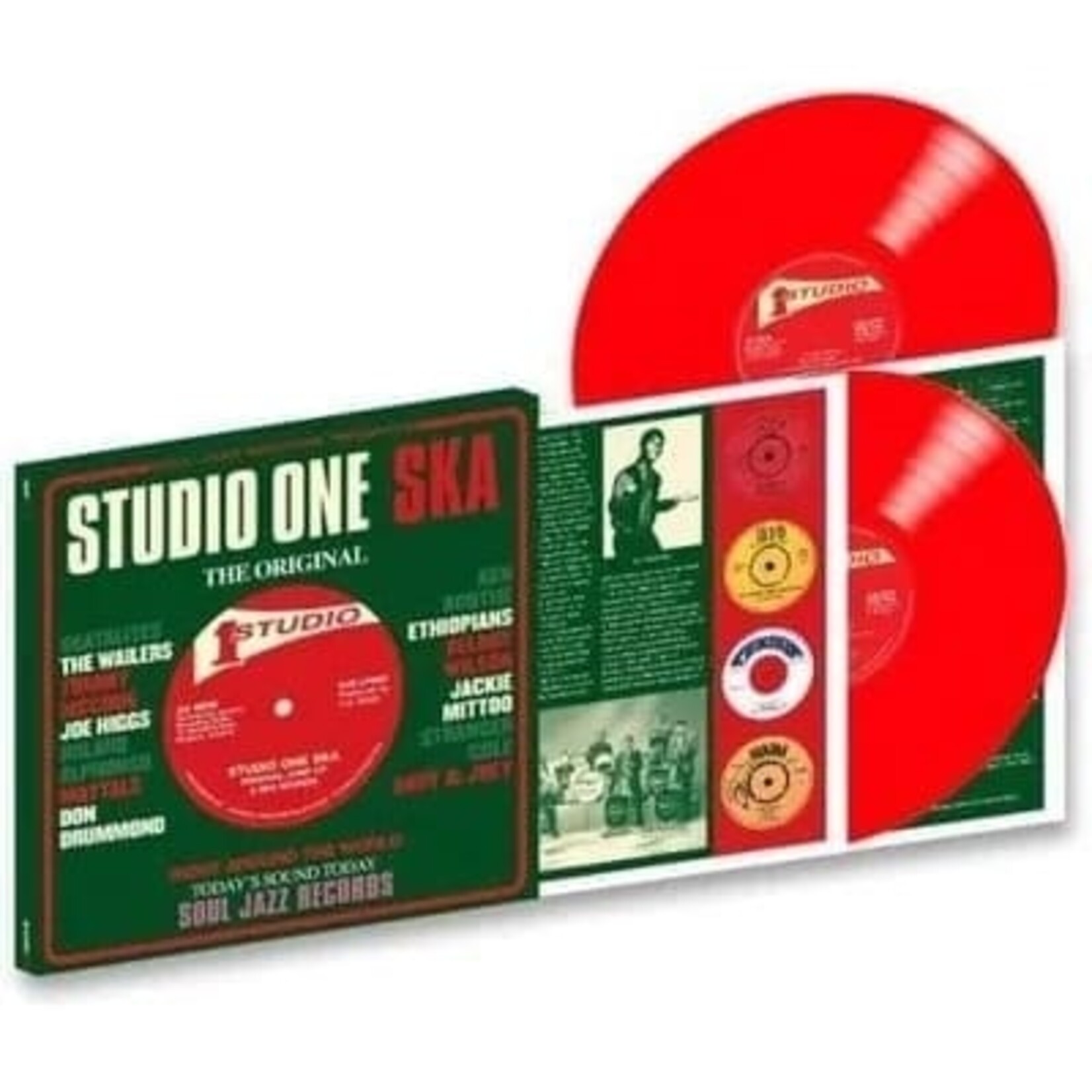 [New Vinyl] Soul Jazz Records Presents: Studio One Ska (2LP, Red Vinyl) [SOUL JAZZ RECORDS]
