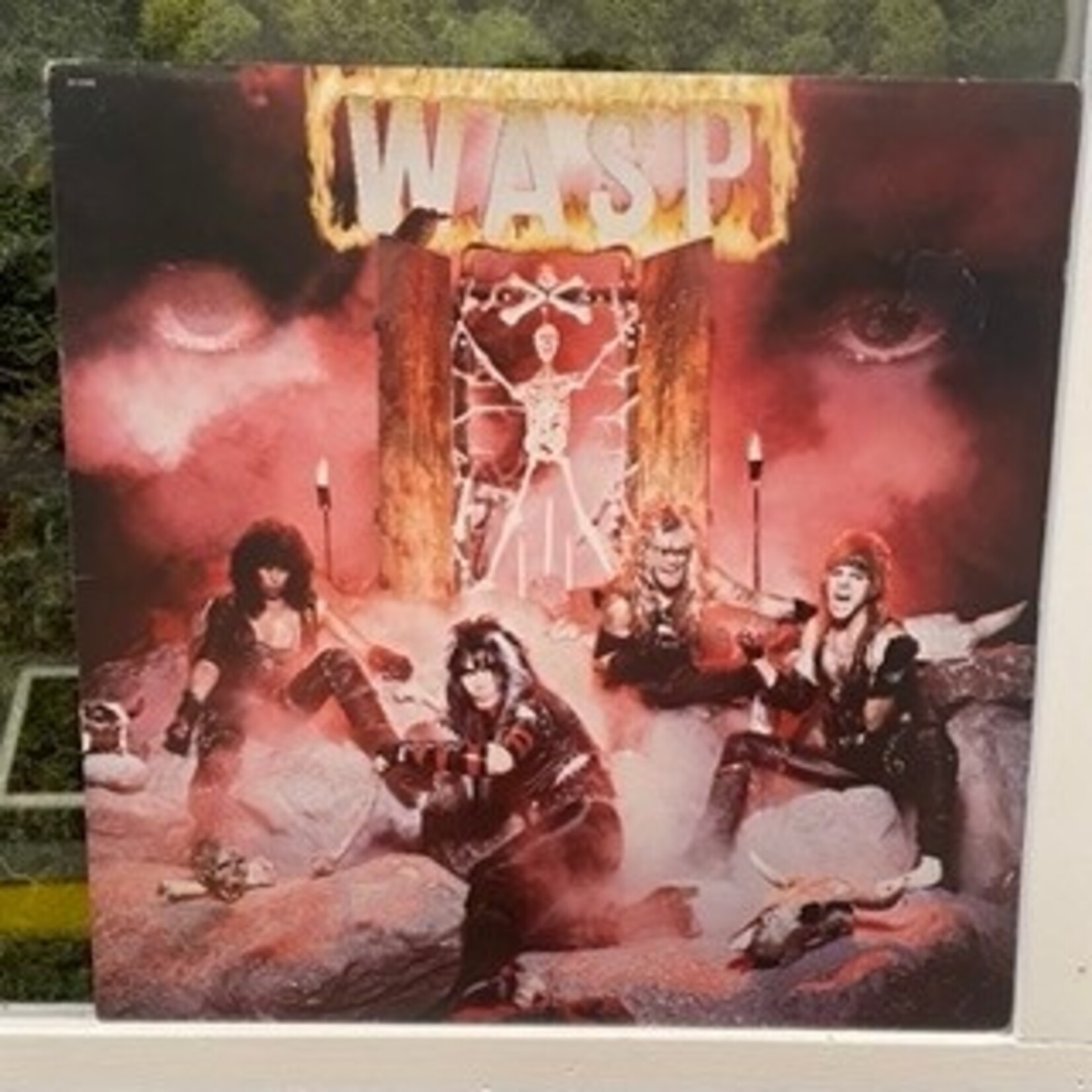 [Kollectible Vinyl] W.A.S.P: W.A.S.P (1984, Canada, w/Inner + Merch Flyer, VG+) [CAPITOL]