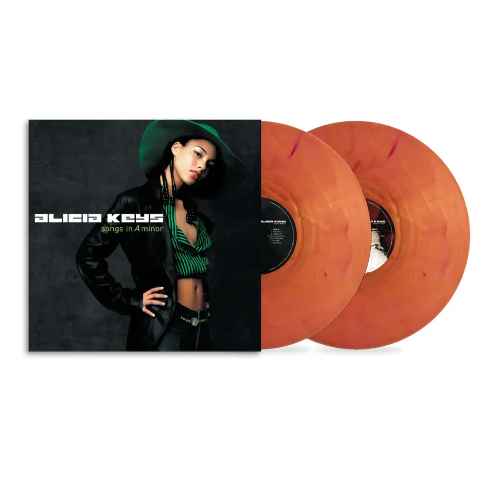 [New Vinyl] Alicia Keys: Songs In A Minor (25th Anniversary) (Orange Marble Coloured Vinyl) [RCA/LEGACY]