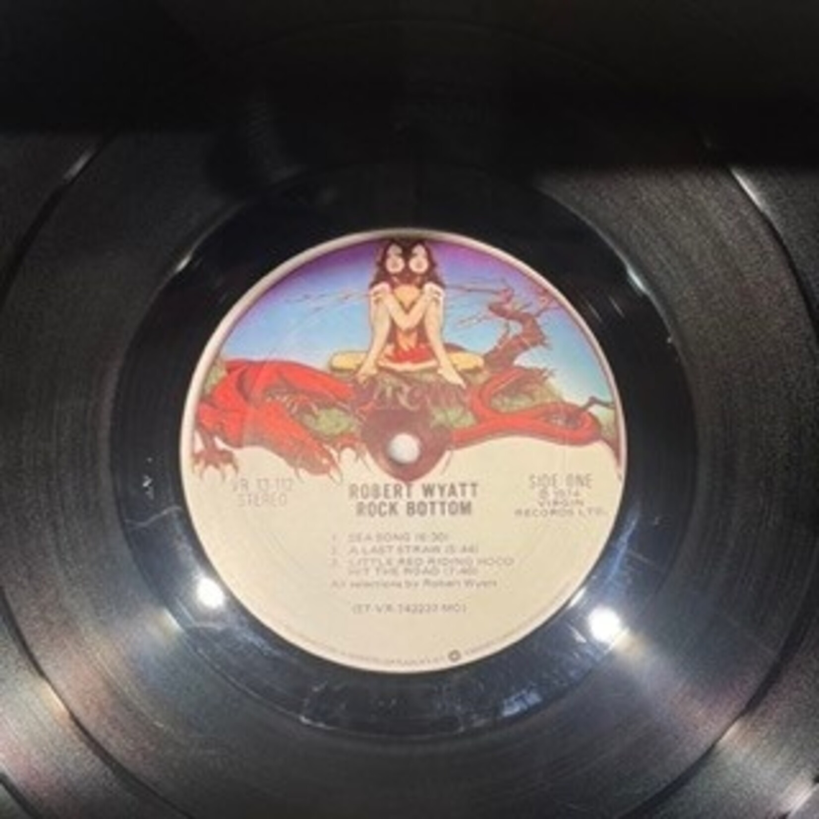 [Kollectible Vinyl] Wyatt, Robert: Rock Bottom (1974, USA, VG+) [VIRGIN]
