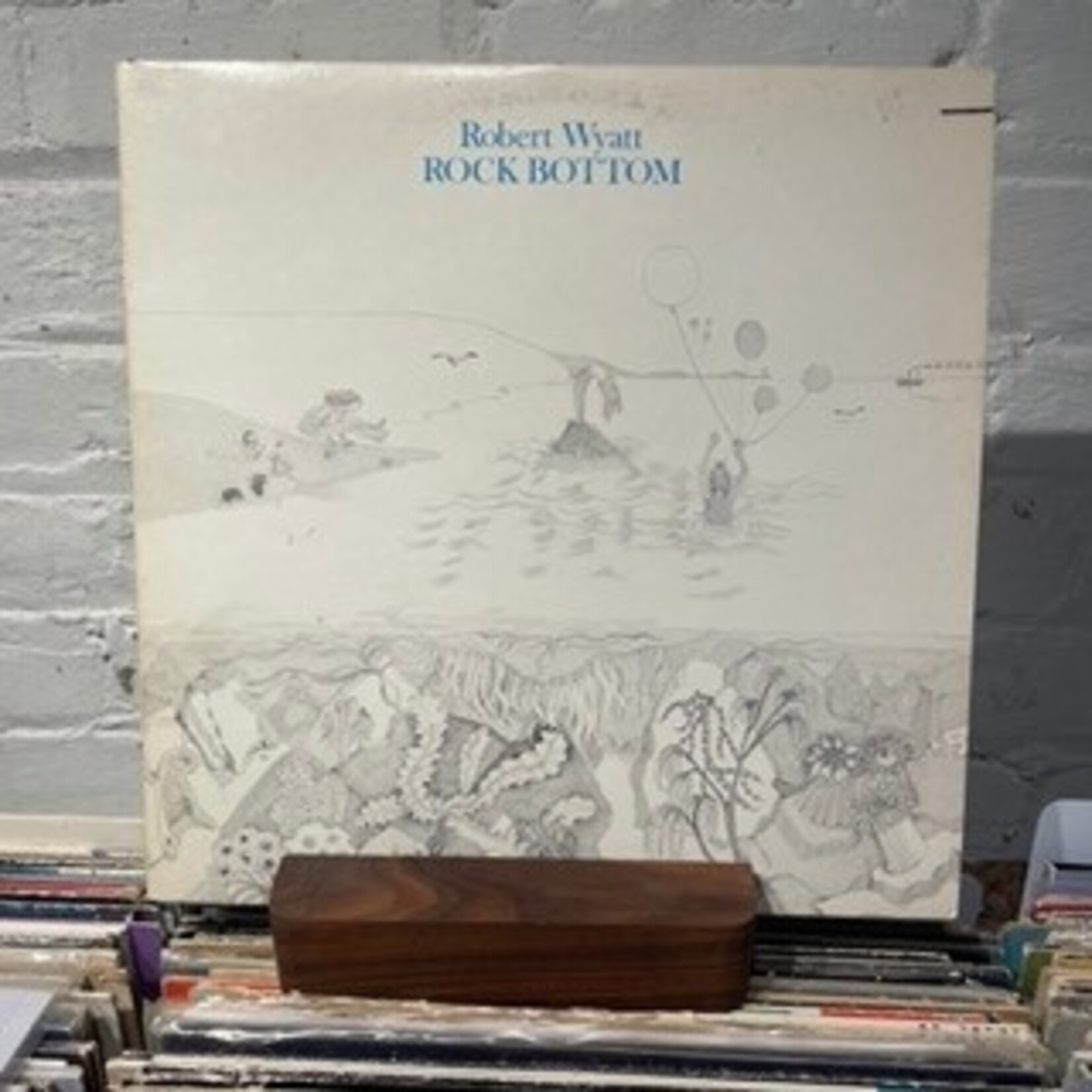 [Kollectible Vinyl] Wyatt, Robert: Rock Bottom (1974, USA, VG+) [VIRGIN]