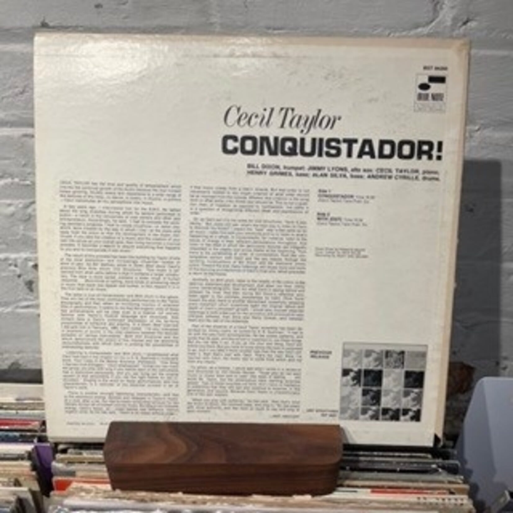 [Kollectible Vinyl] Taylor, Cecil: Conquistador! (1968, USA, VG+) [BLUE NOTE]