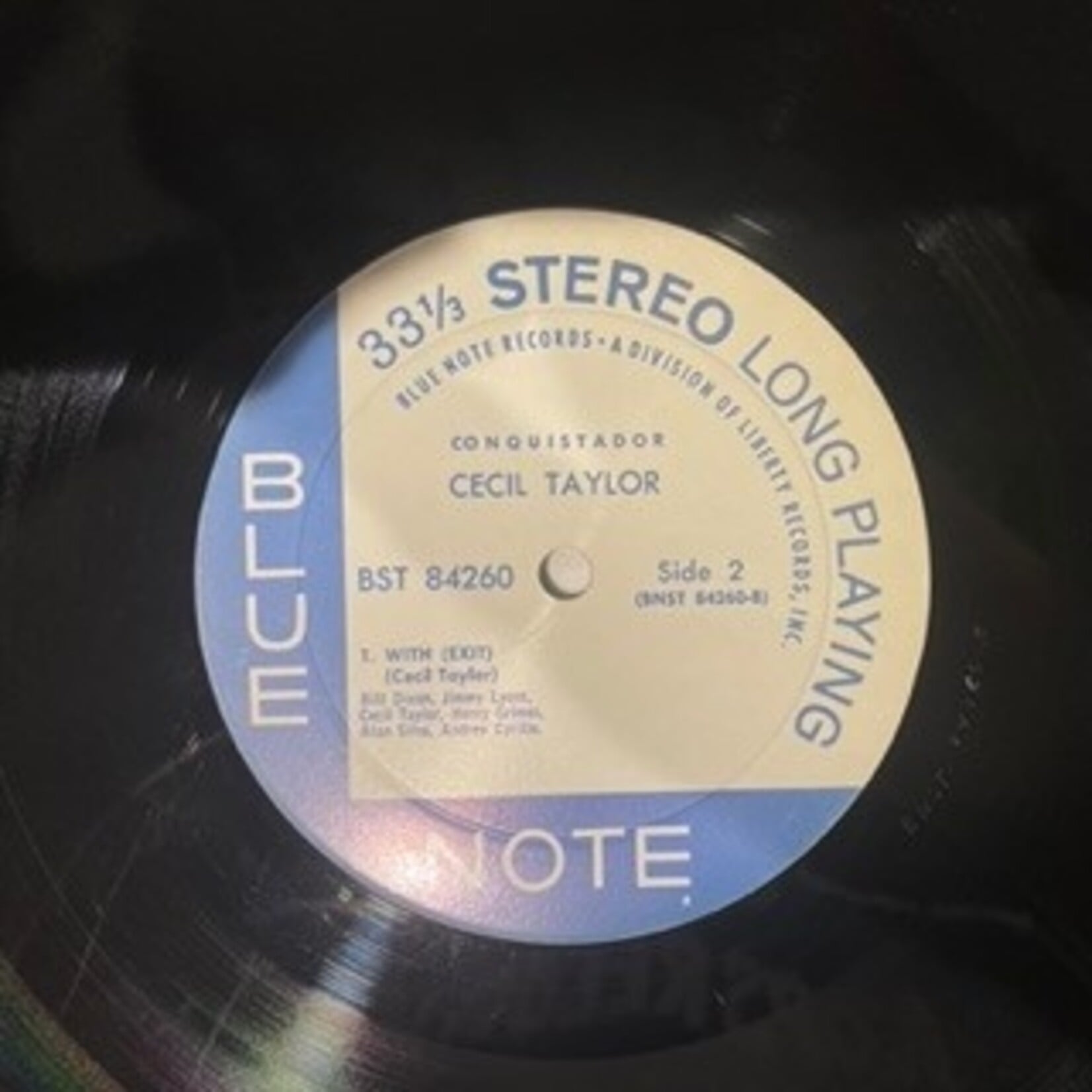 [Kollectible Vinyl] Taylor, Cecil: Conquistador! (1968, USA, VG+) [BLUE NOTE]