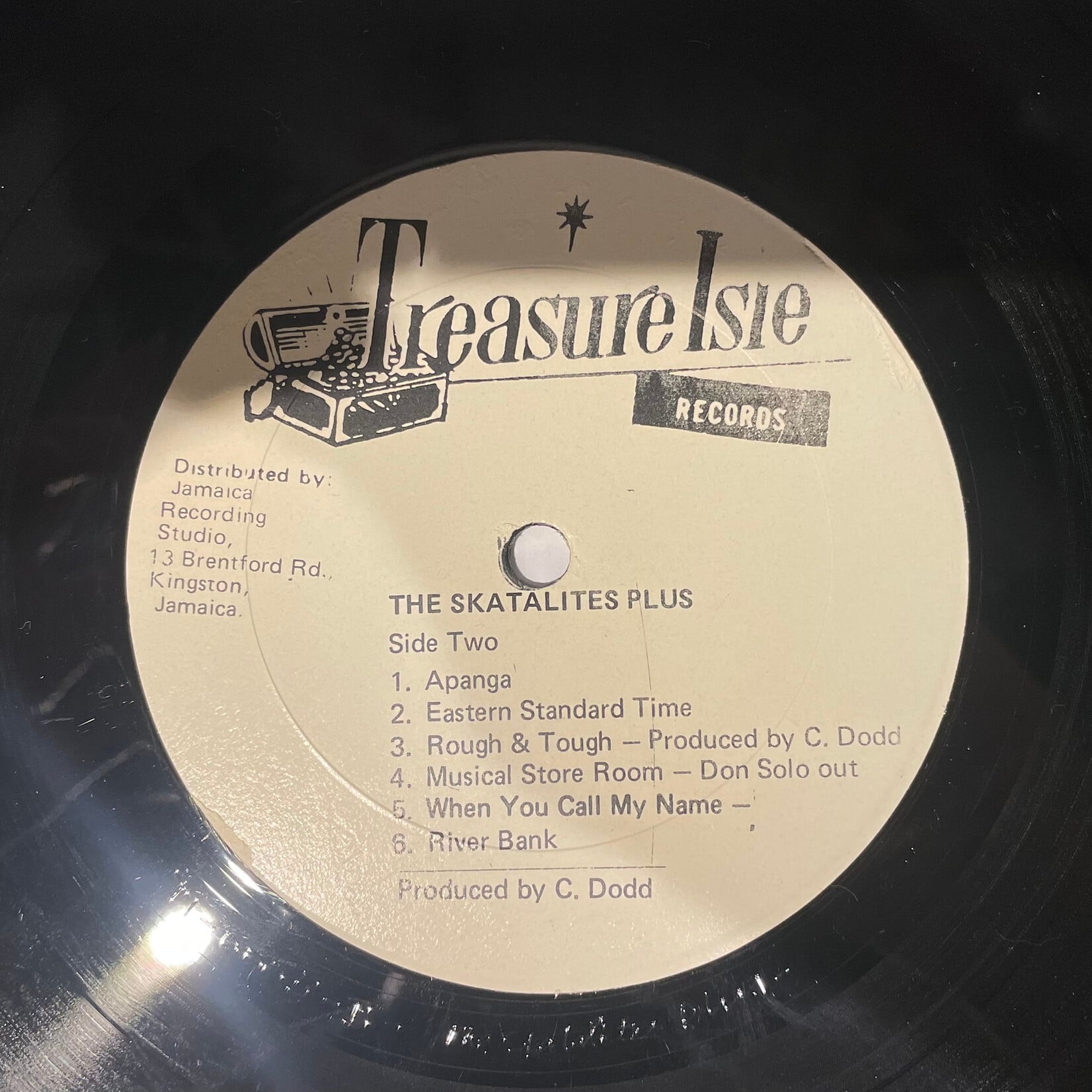 [Kollectible Vinyl] Skatalites: The Skatalites Plus (1969, Jamaica, VG+) [TREASURE ISLE]