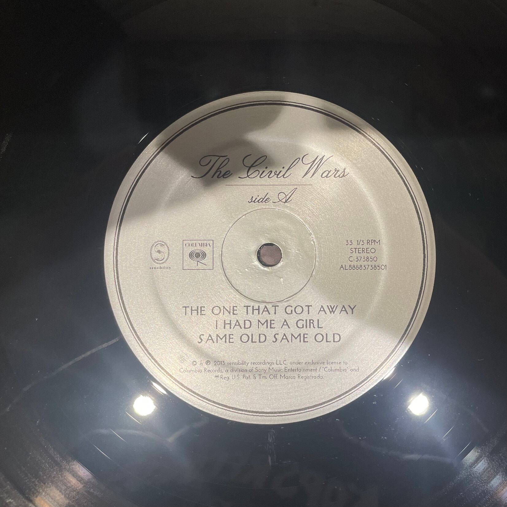 [Kollectible Vinyl] The Civil Wars: Self-titled (2013, USA, 180g, w/CD, VG+) [SENSIBILITY]