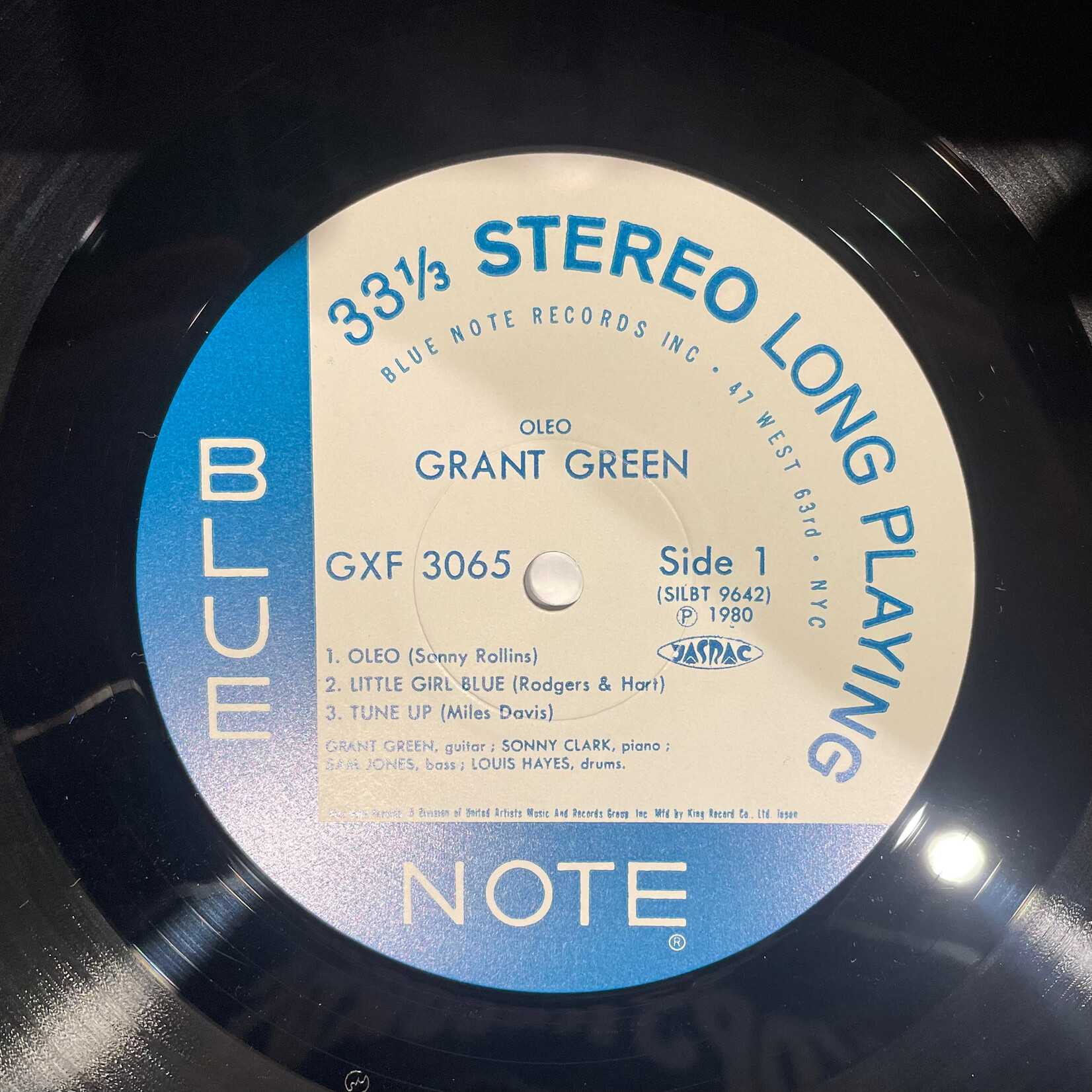 [Kollectible Vinyl] Green, Grant: Oleo (1980, Japan, 1st Issue, w/Insert, EX) [BLUE NOTE]