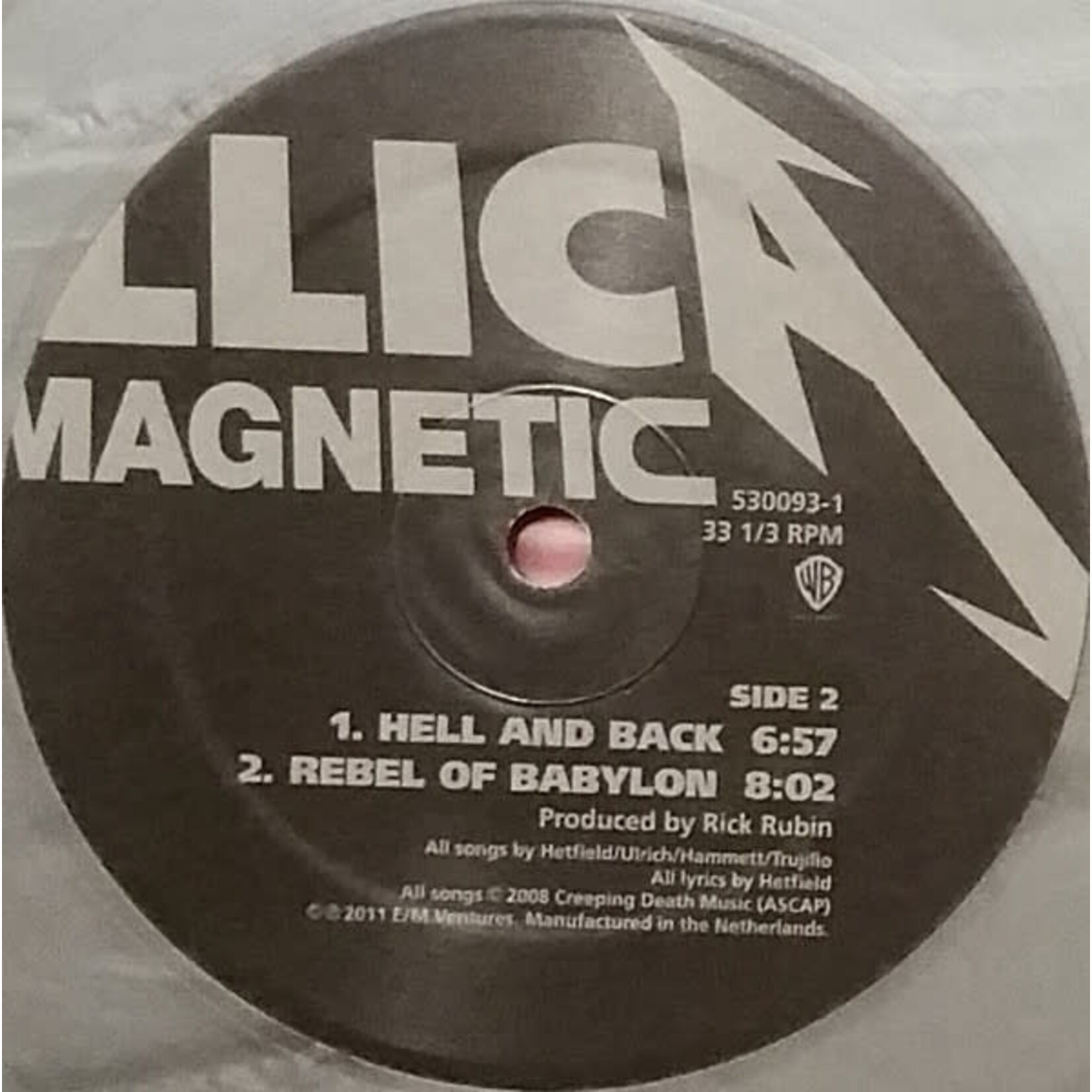 [Kollectible Vinyl] Metallica: Beyond Magnetic (2012, USA, Silver Vinyl, SEALED) [WARNER]