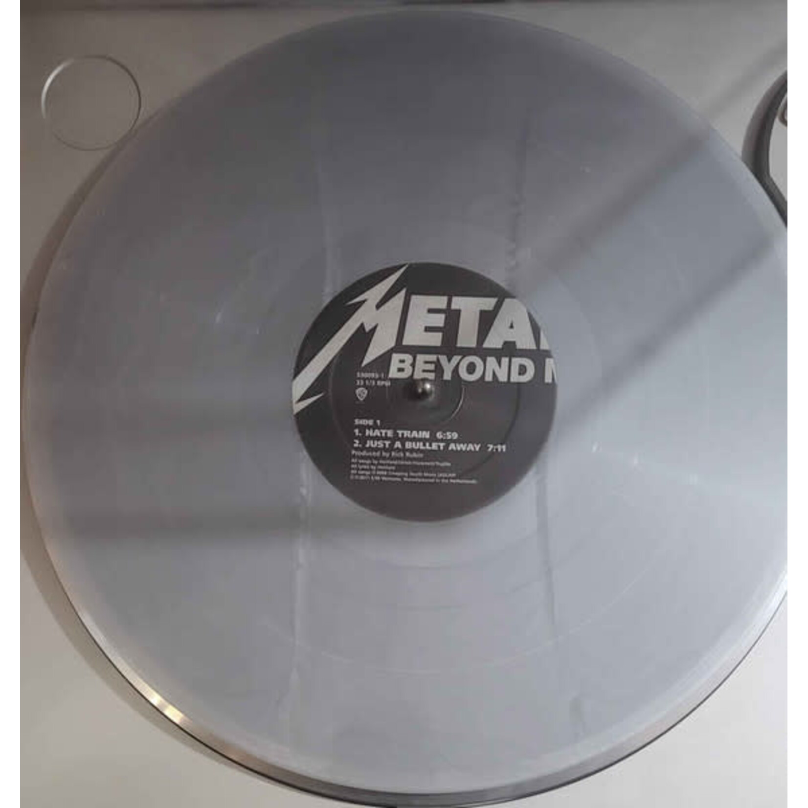 [Kollectible Vinyl] Metallica: Beyond Magnetic (2012, USA, Silver Vinyl, SEALED) [WARNER]