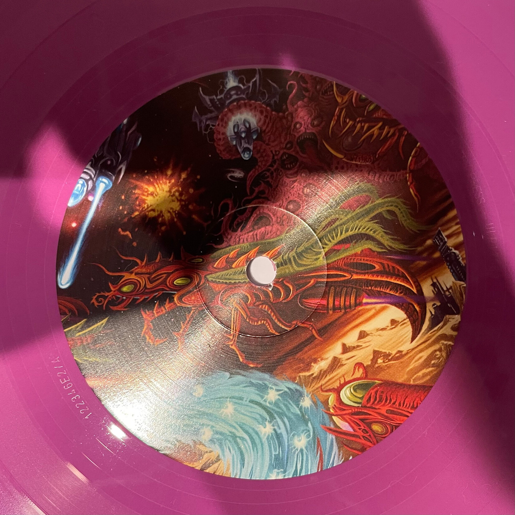 [Kollectible Vinyl] Rings of Saturn: Lugal Ki En (2014, USA, Purple Vinyl, VG+) [UNIQUE LEADER]