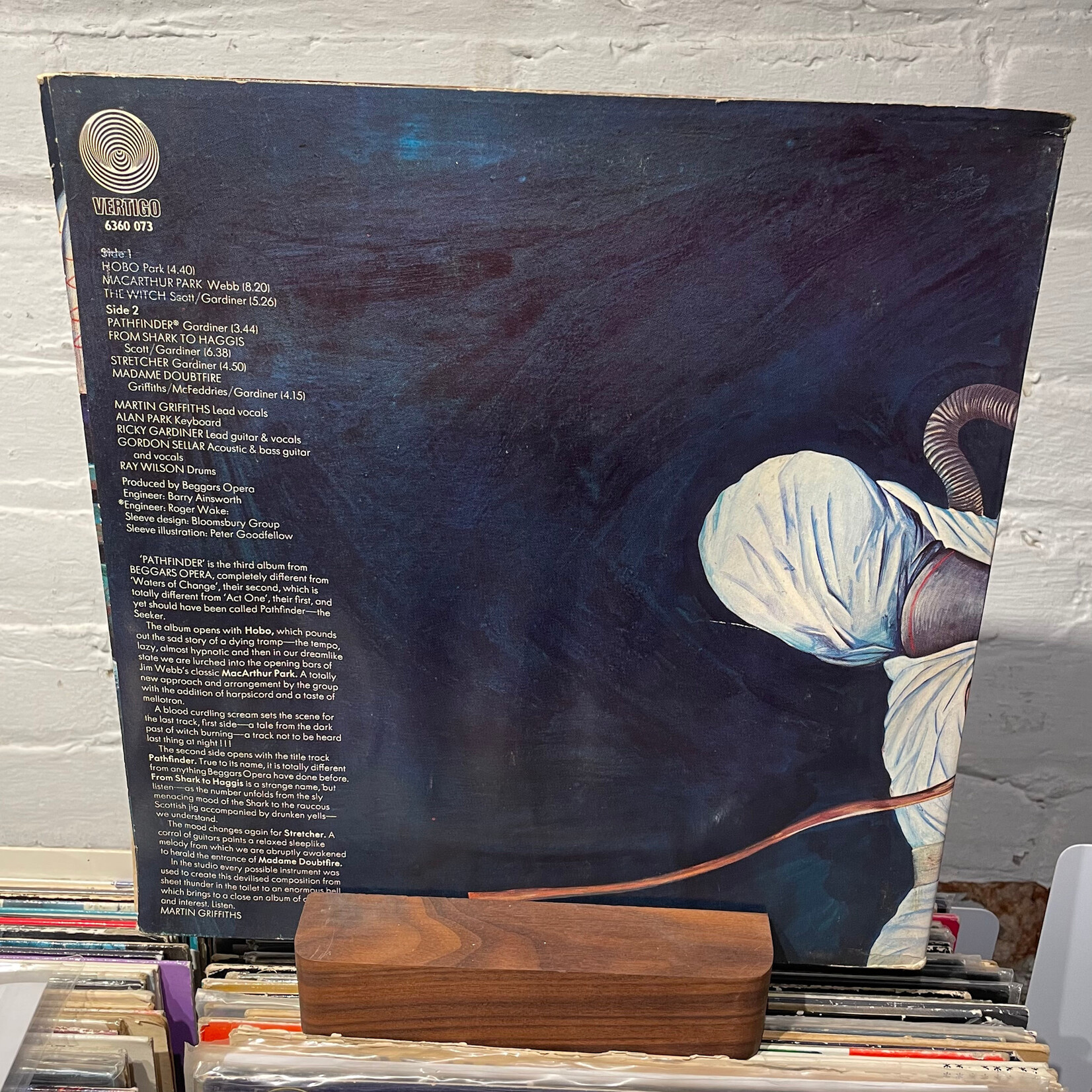 [Kollectible Vinyl] Beggars Opera: Pathfinder (1972, Canada, w/ Fold Out Sleeve, Disc EX) [VERTIGO]