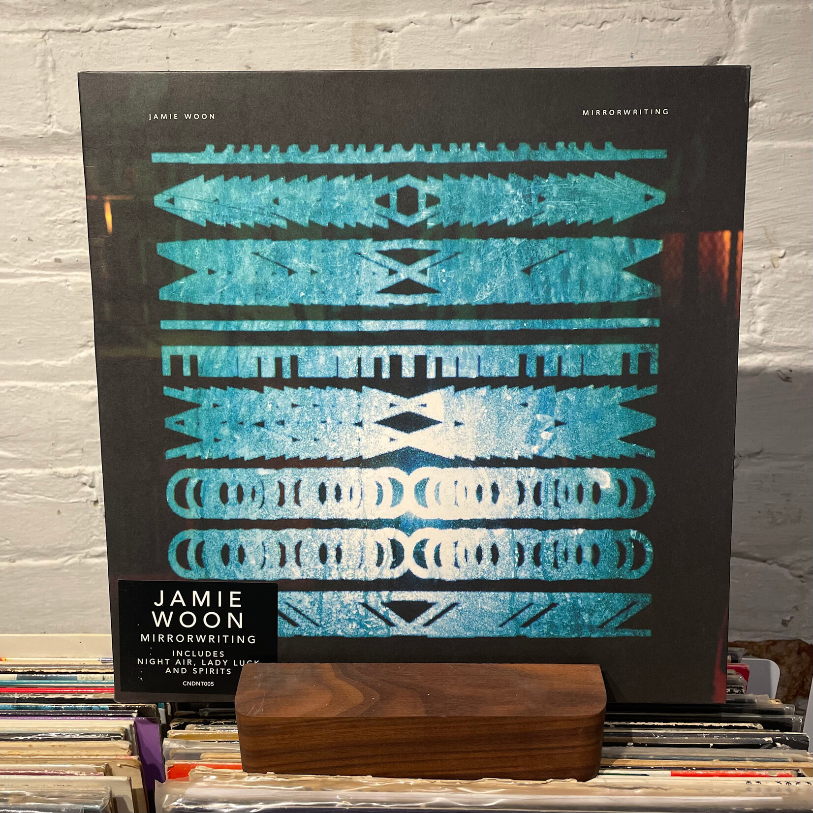 [Kollectible Vinyl] Woon, Jamie: Mirrorwriting (2011, UK, 1st Pressing, VG+) [CANDENT]