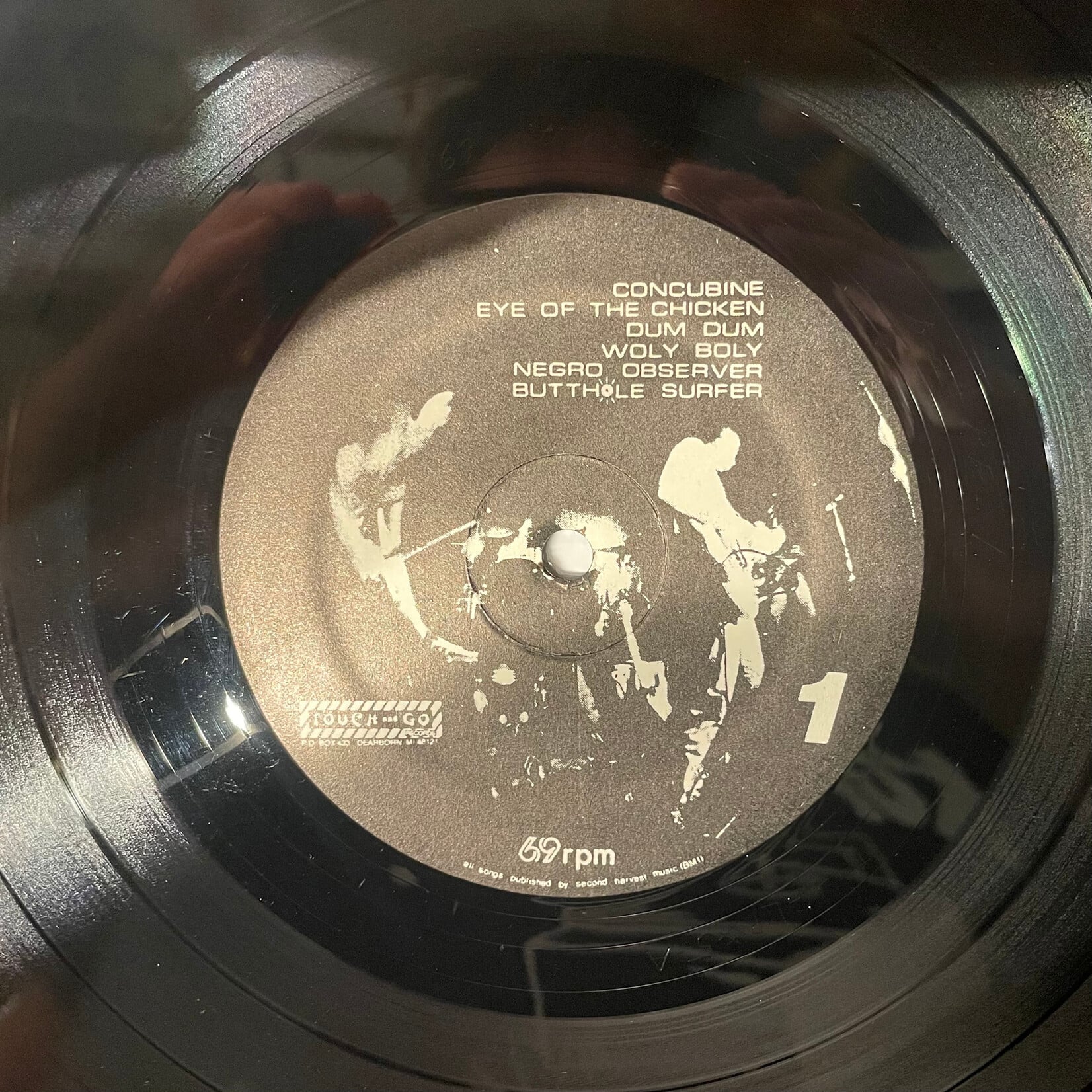 [Kollectible Vinyl] Butthole Surfers: Psychic... Powerless... Another Man's Sac (1984, USA, VG+) [TOUCH AND GO]