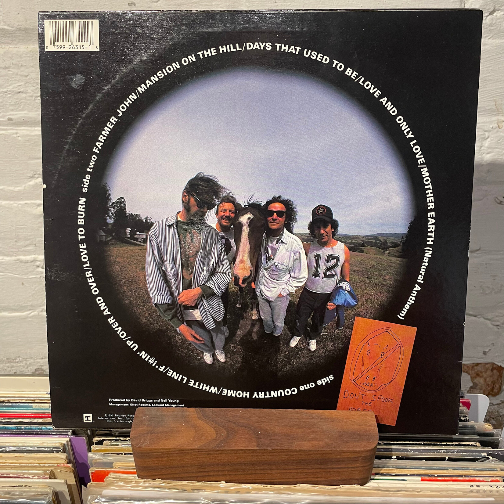 [Kollectible Vinyl] Young, Neil & Crazy Horse: Ragged Glory (1990, Canada, w/Inner, EX) [REPRISE]