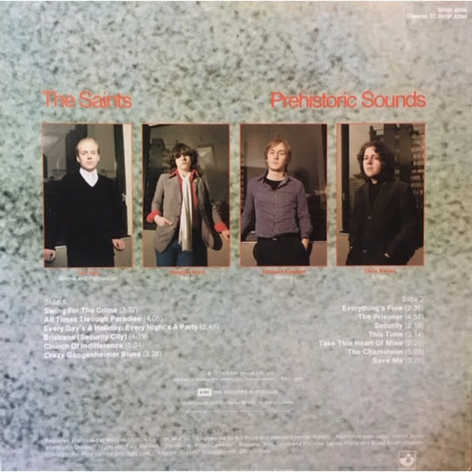 [Kollectible Vinyl] Saints: Prehistoric Sounds (1978, Australia, VG+) [HARVEST]
