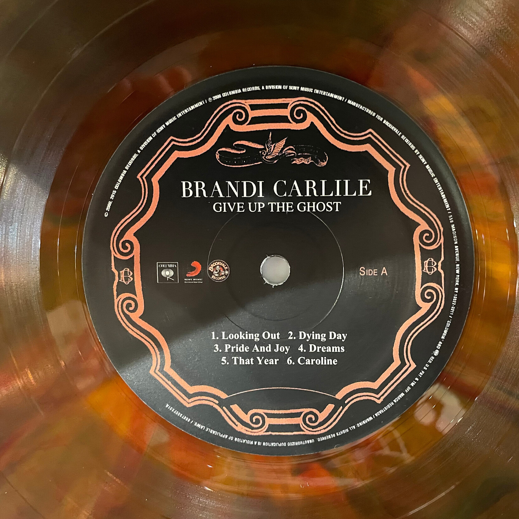 [Kollectible Vinyl] Carlile, Brandi: Give Up The Ghost (2022, USA, Colour Wax, EX) [COLUMBIA]