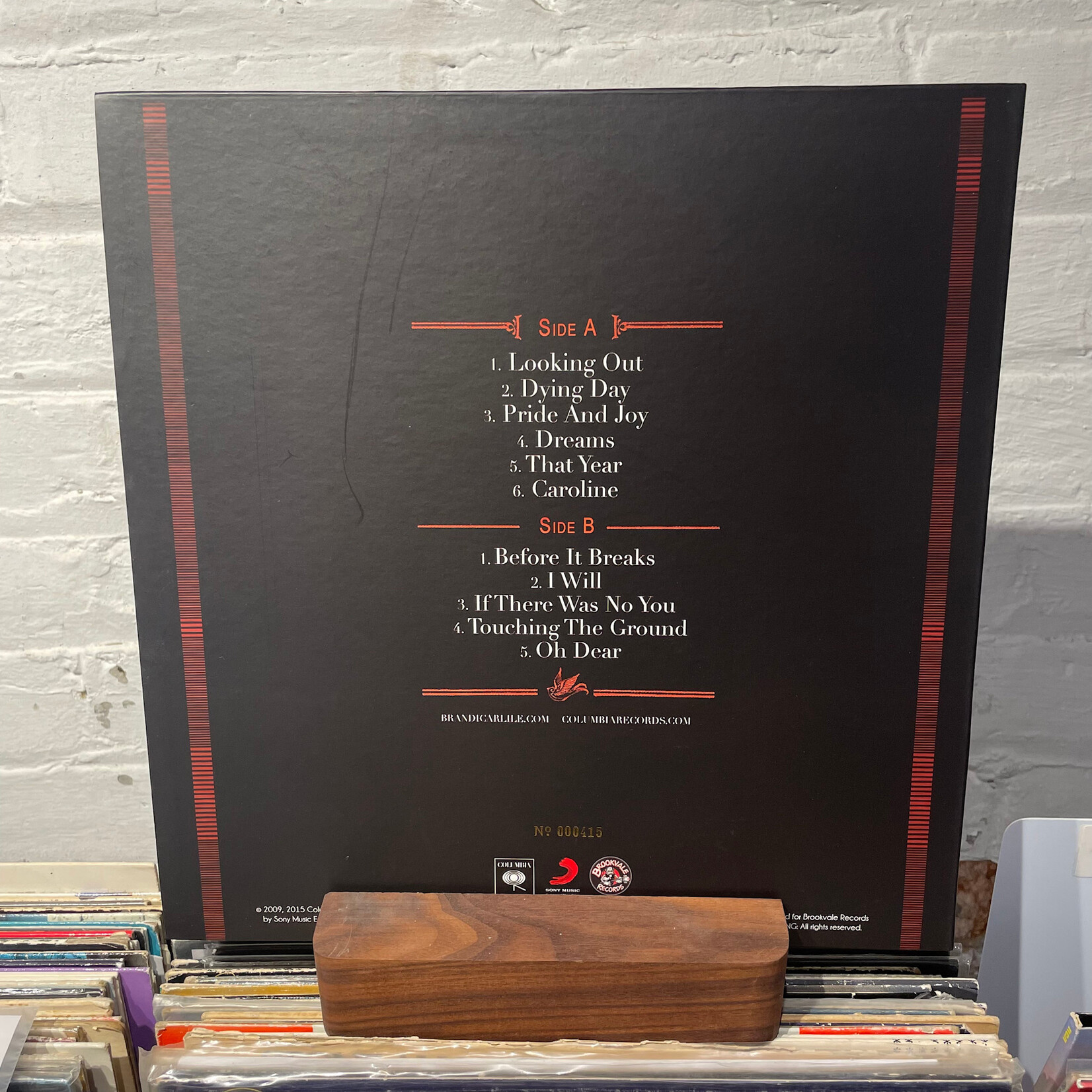 [Kollectible Vinyl] Carlile, Brandi: Give Up The Ghost (2022, USA, Colour Wax, EX) [COLUMBIA]